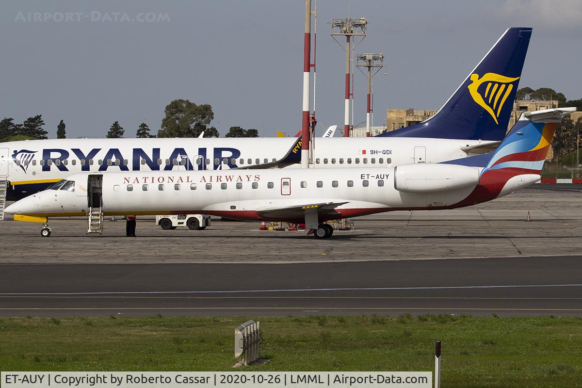 ET-AUY, 2002 Embraer EMB-145EU (ERJ-145EU) C/N 145573, Park 9