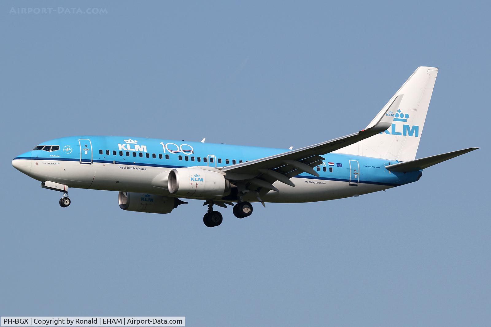 PH-BGX, 2011 Boeing 737-7K2 C/N 38635, at spl