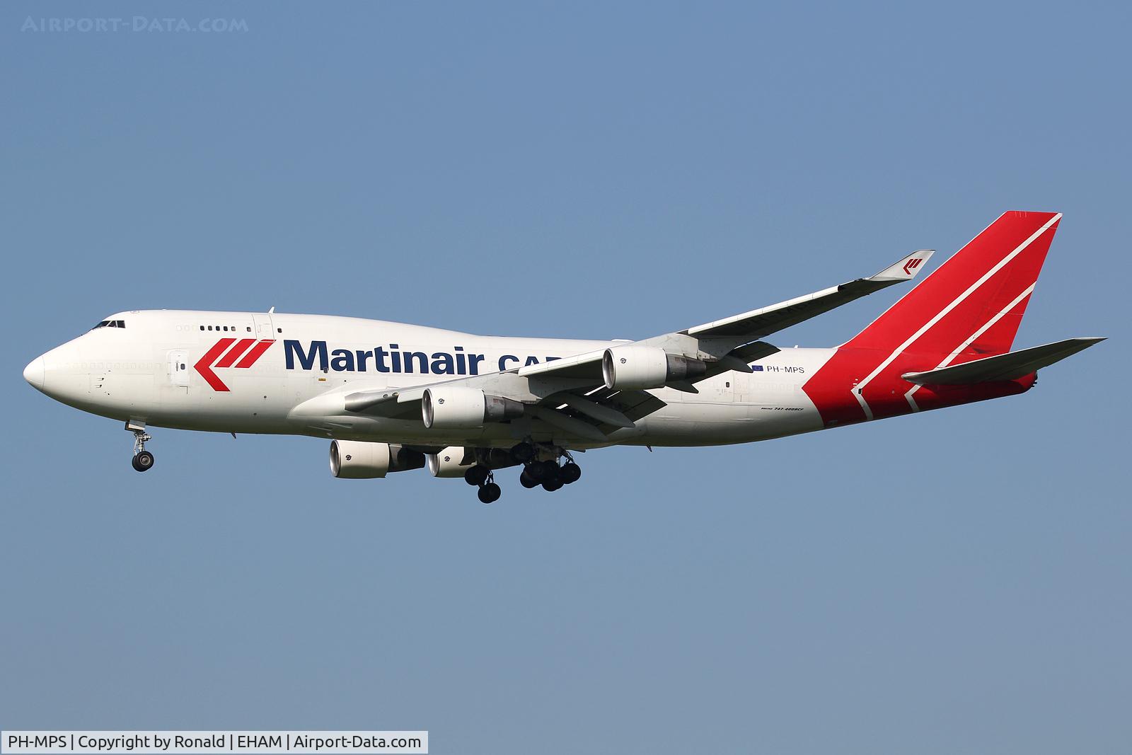 PH-MPS, 1990 Boeing 747-412 C/N 24066, at spl