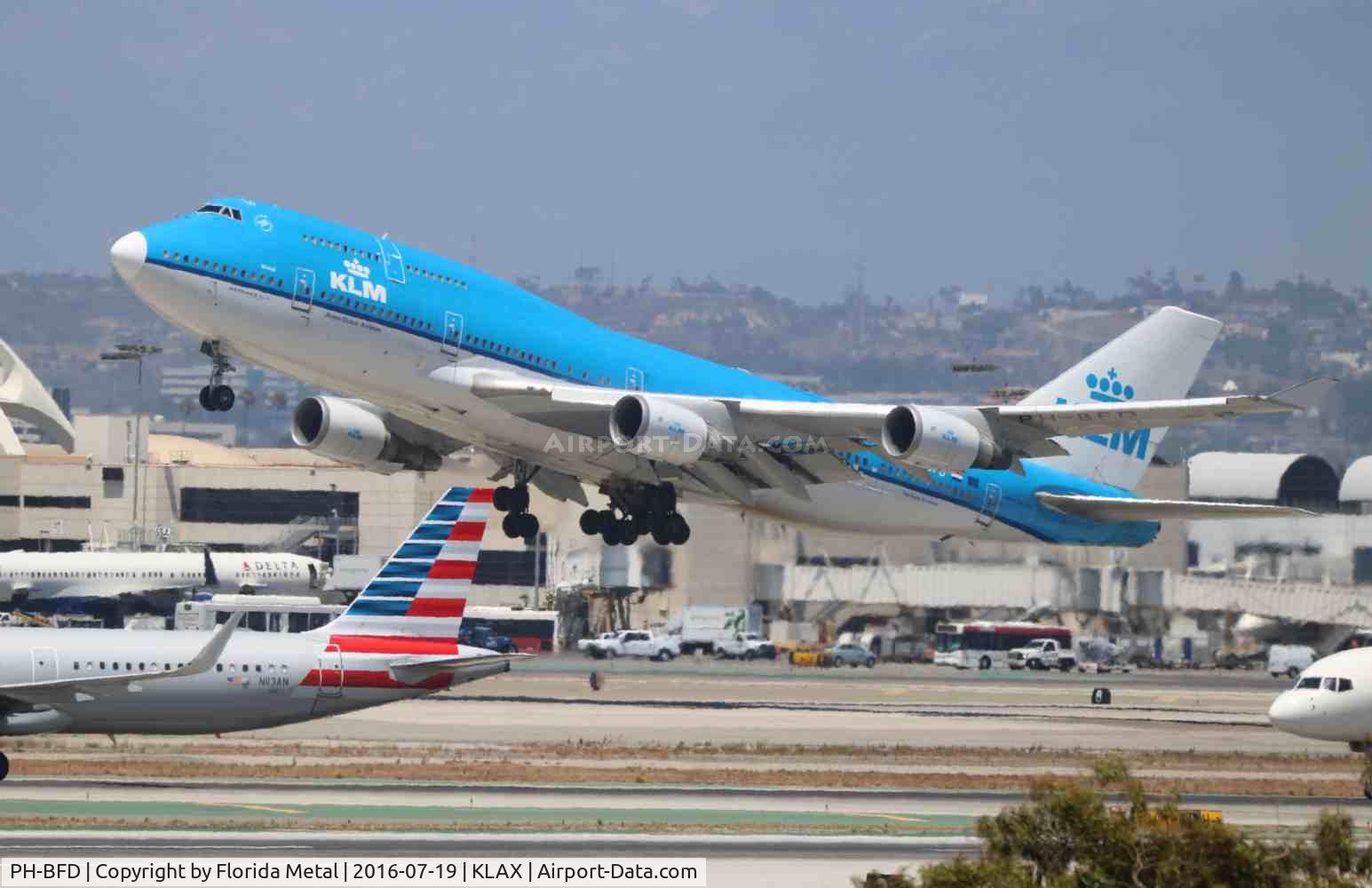 PH-BFD, 1989 Boeing 747-406BC C/N 24001, KLM 747-400
