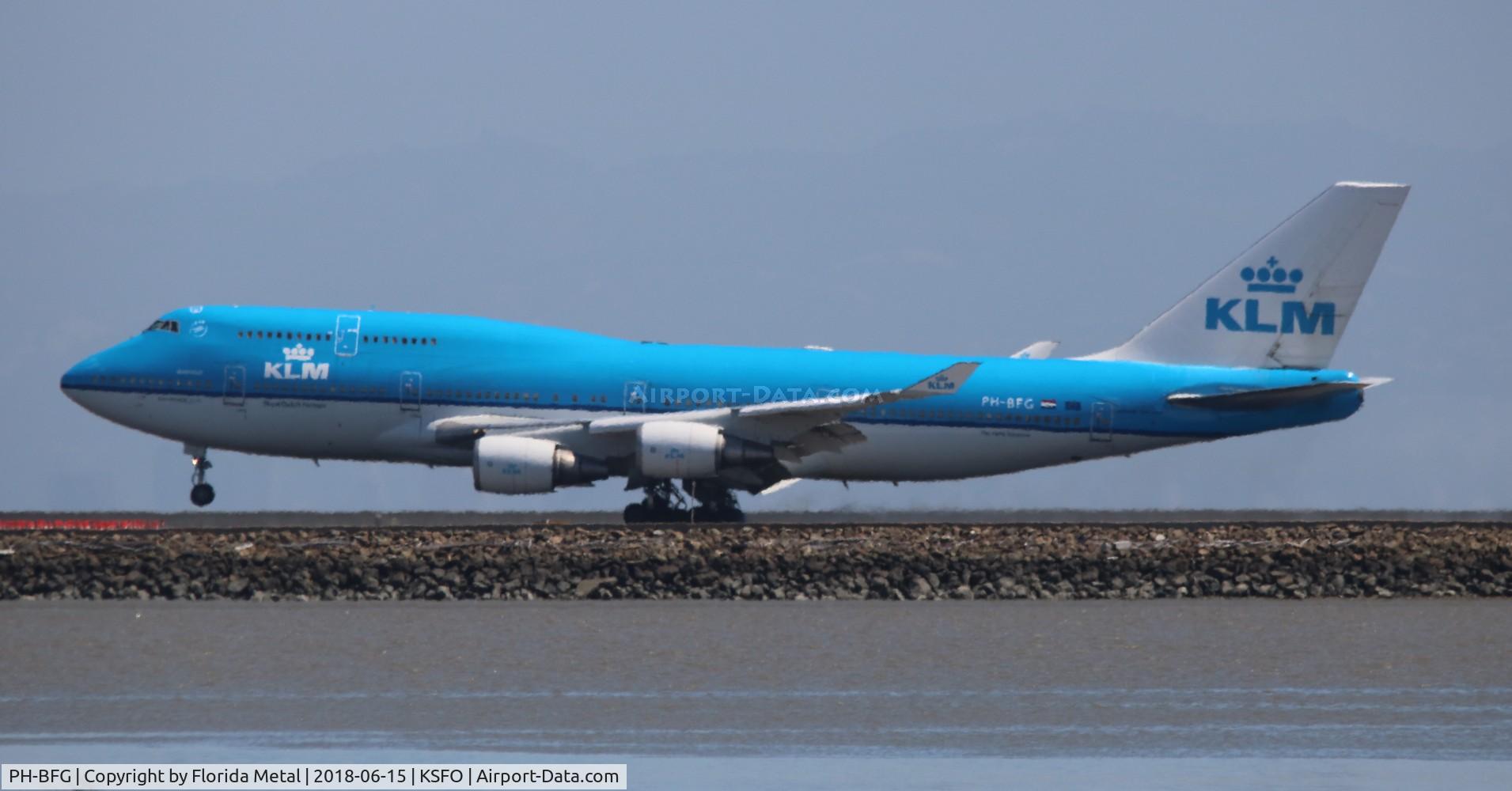 PH-BFG, 1990 Boeing 747-406 C/N 24517, KLM 747-400