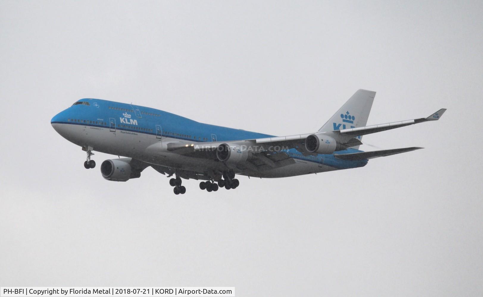 PH-BFI, 1991 Boeing 747-406BC C/N 25086, KLM 747-400