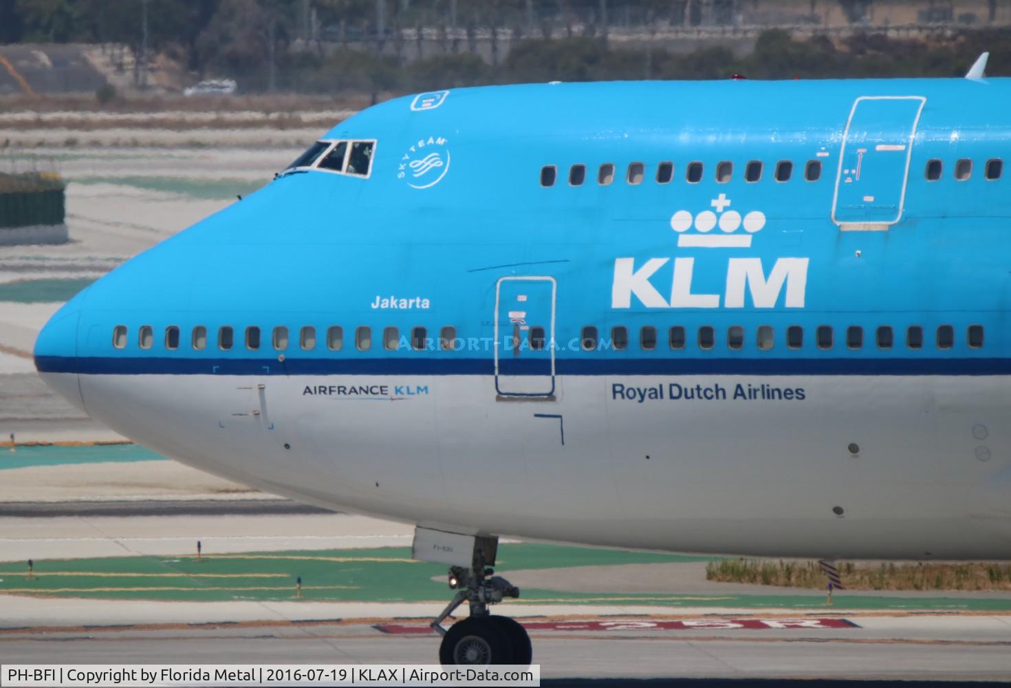 PH-BFI, 1991 Boeing 747-406BC C/N 25086, KLM 747-400