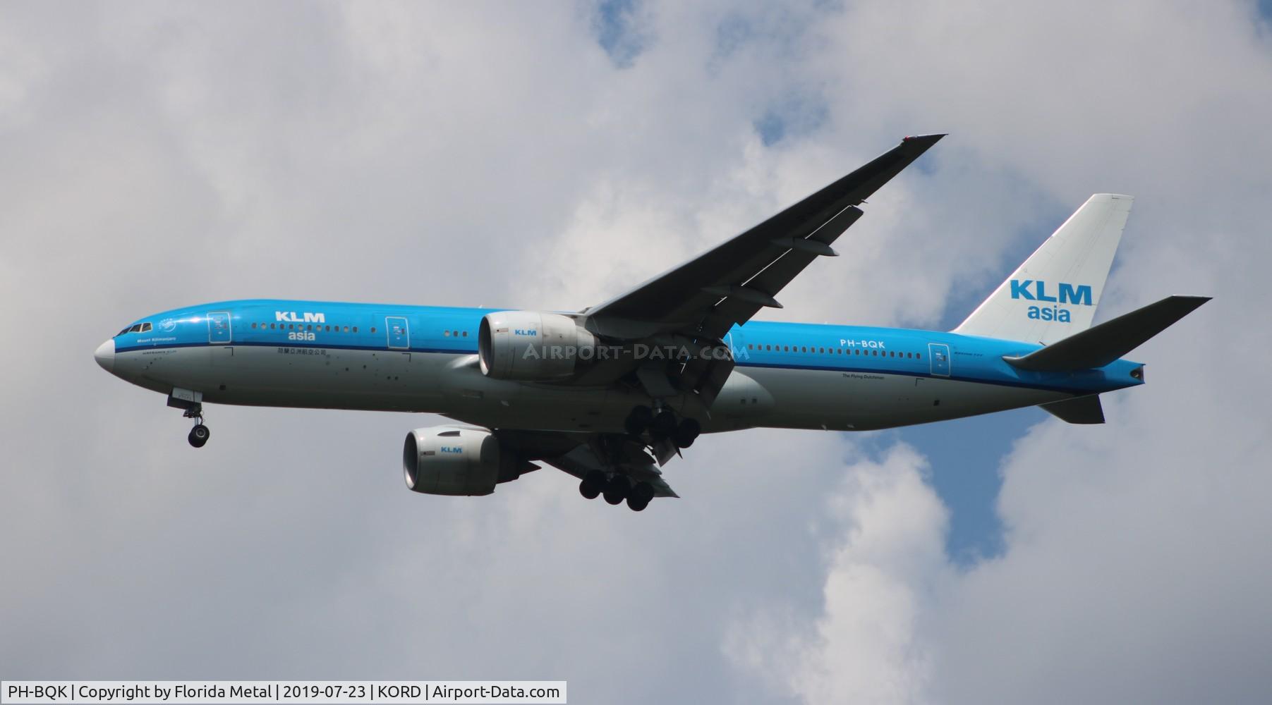 PH-BQK, 2005 Boeing 777-206/ER C/N 29399, KLM 777-200