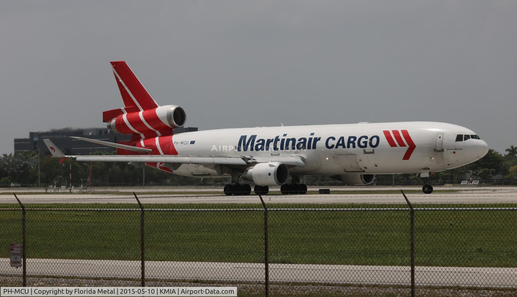 PH-MCU, 1996 McDonnell Douglas MD-11F C/N 48757, Martinair Cargo MD-11F