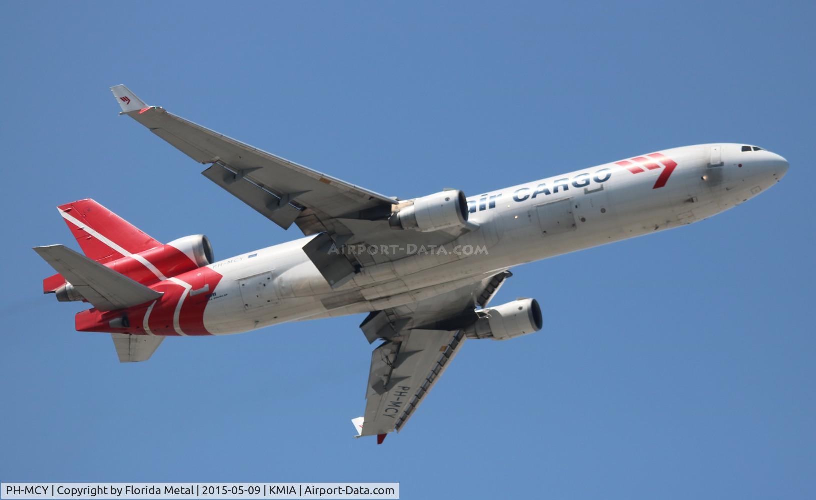 PH-MCY, 1991 McDonnell Douglas MD-11F C/N 48445, Martinair Cargo MD-11F