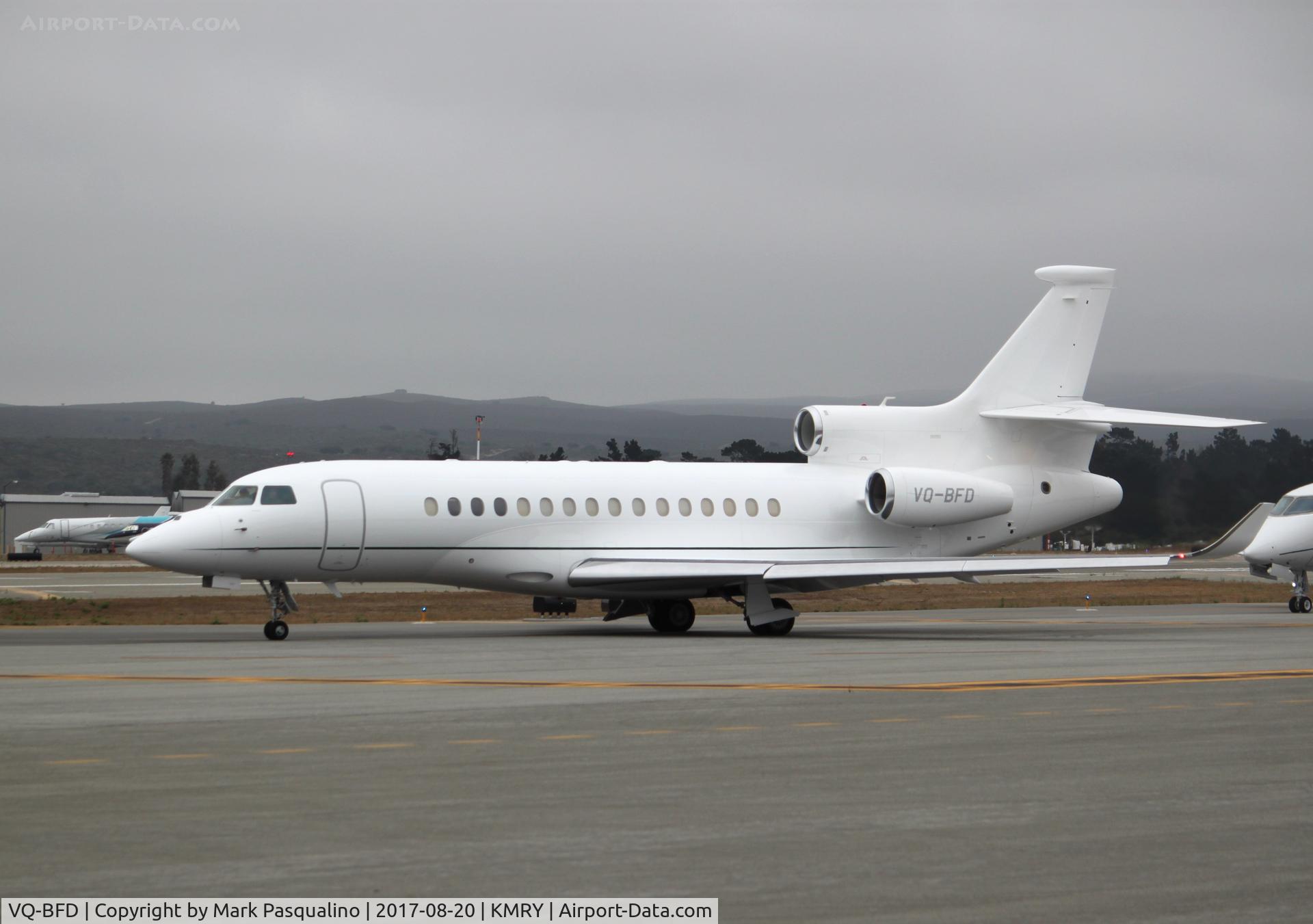 VQ-BFD, 2016 Dassault Falcon 8x C/N 411, Falcon 8X