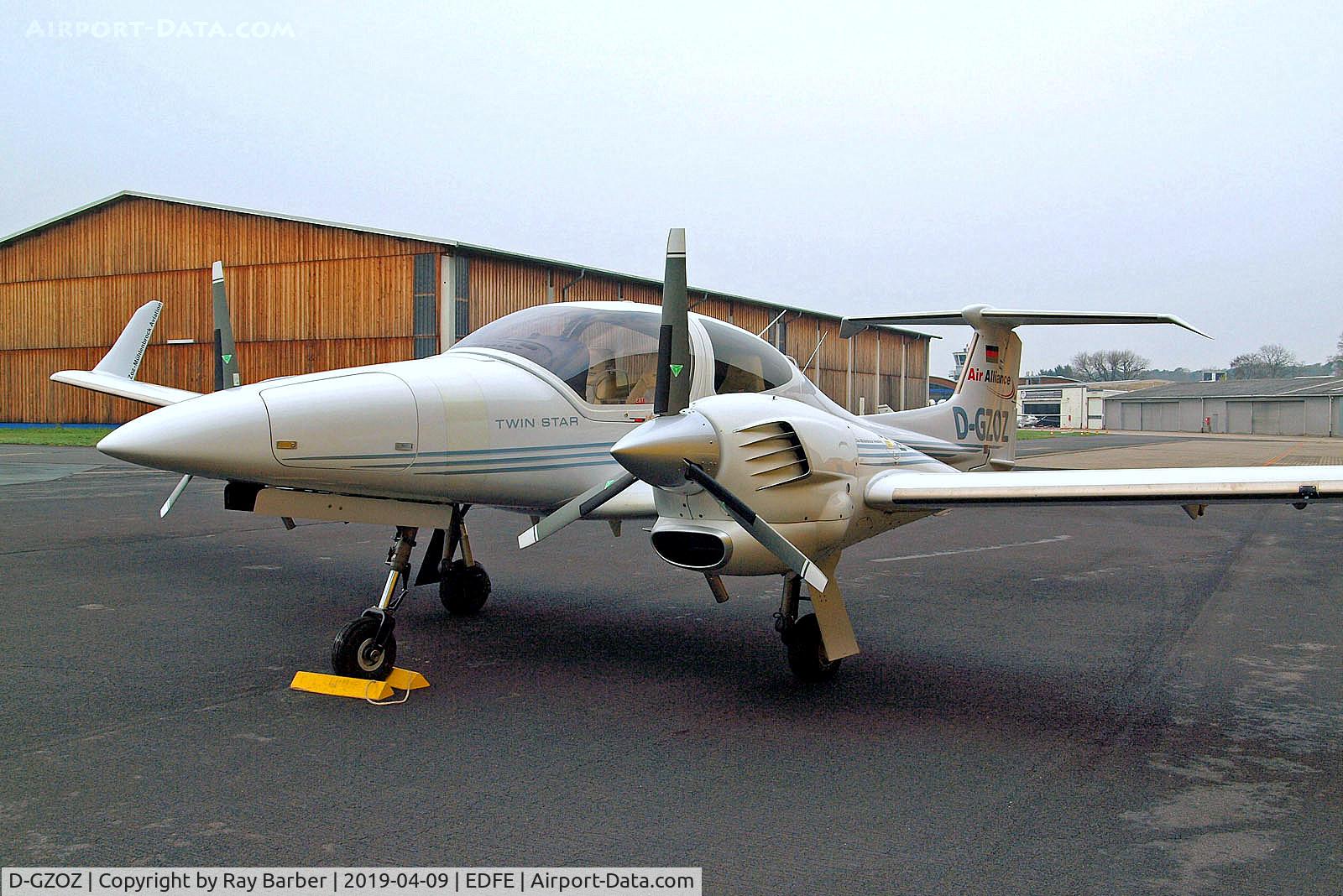 D-GZOZ, Diamond DA-42 Twin Star C/N 42.150, D-GZOZ   Diamond DA-42 Twin Star [42.150] (Air Alliance) Eglesbach~D 09/04/2019