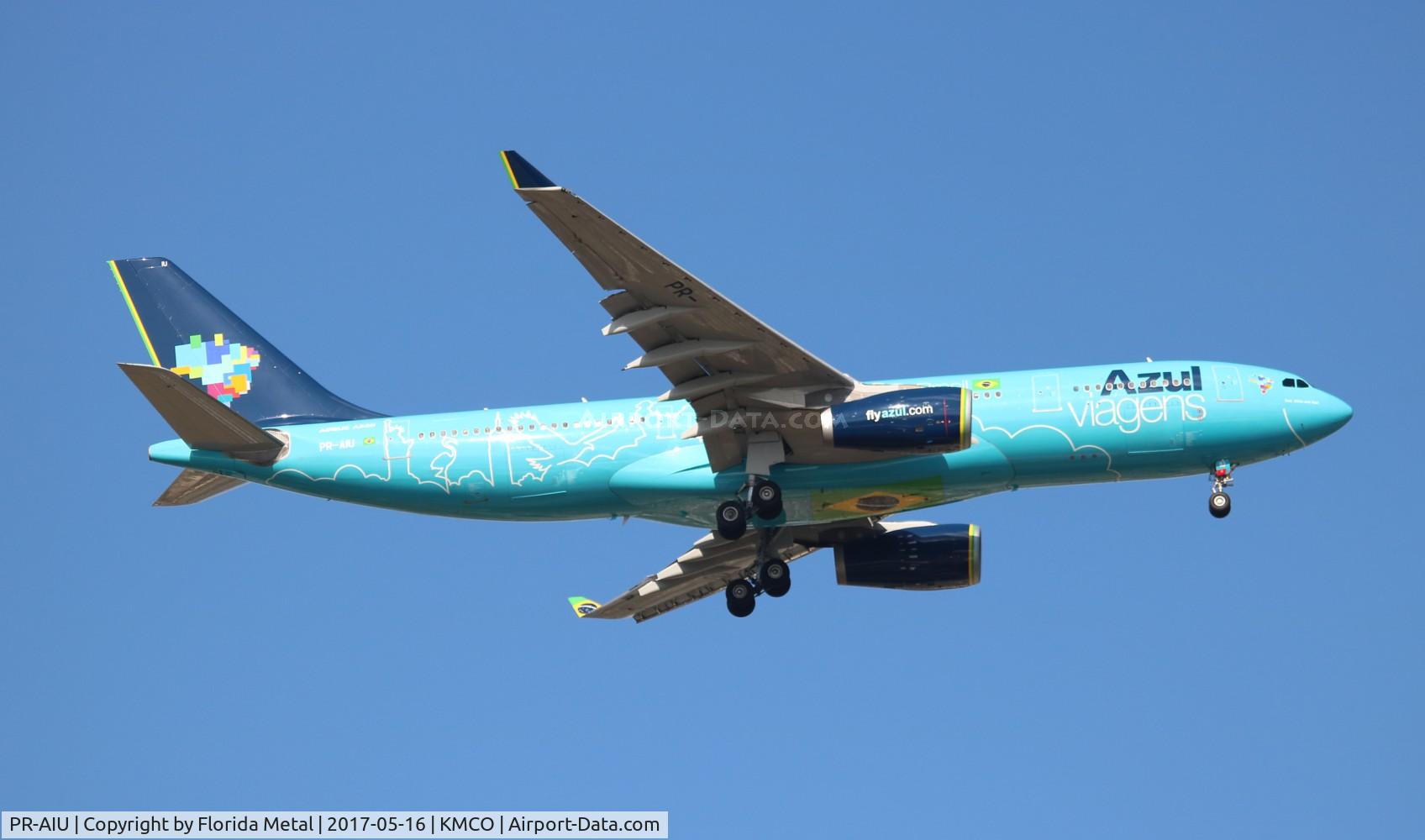 PR-AIU, 2002 Airbus A330-243 C/N 494, Azul Special