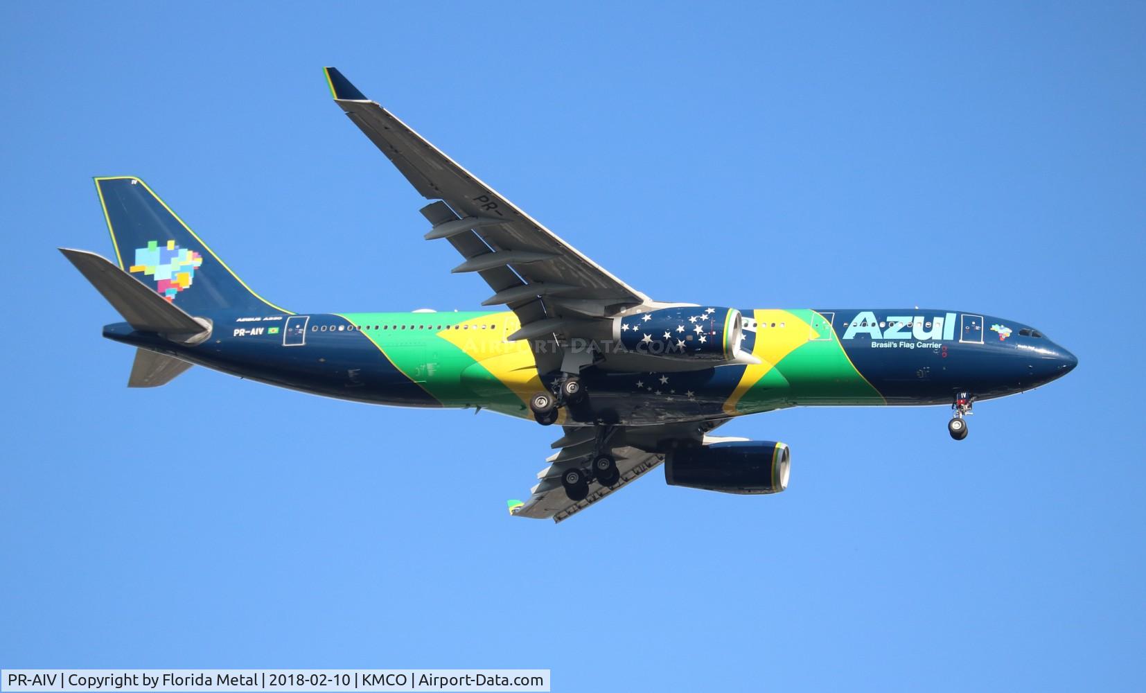 PR-AIV, 2003 Airbus A330-243 C/N 532, Azul Special