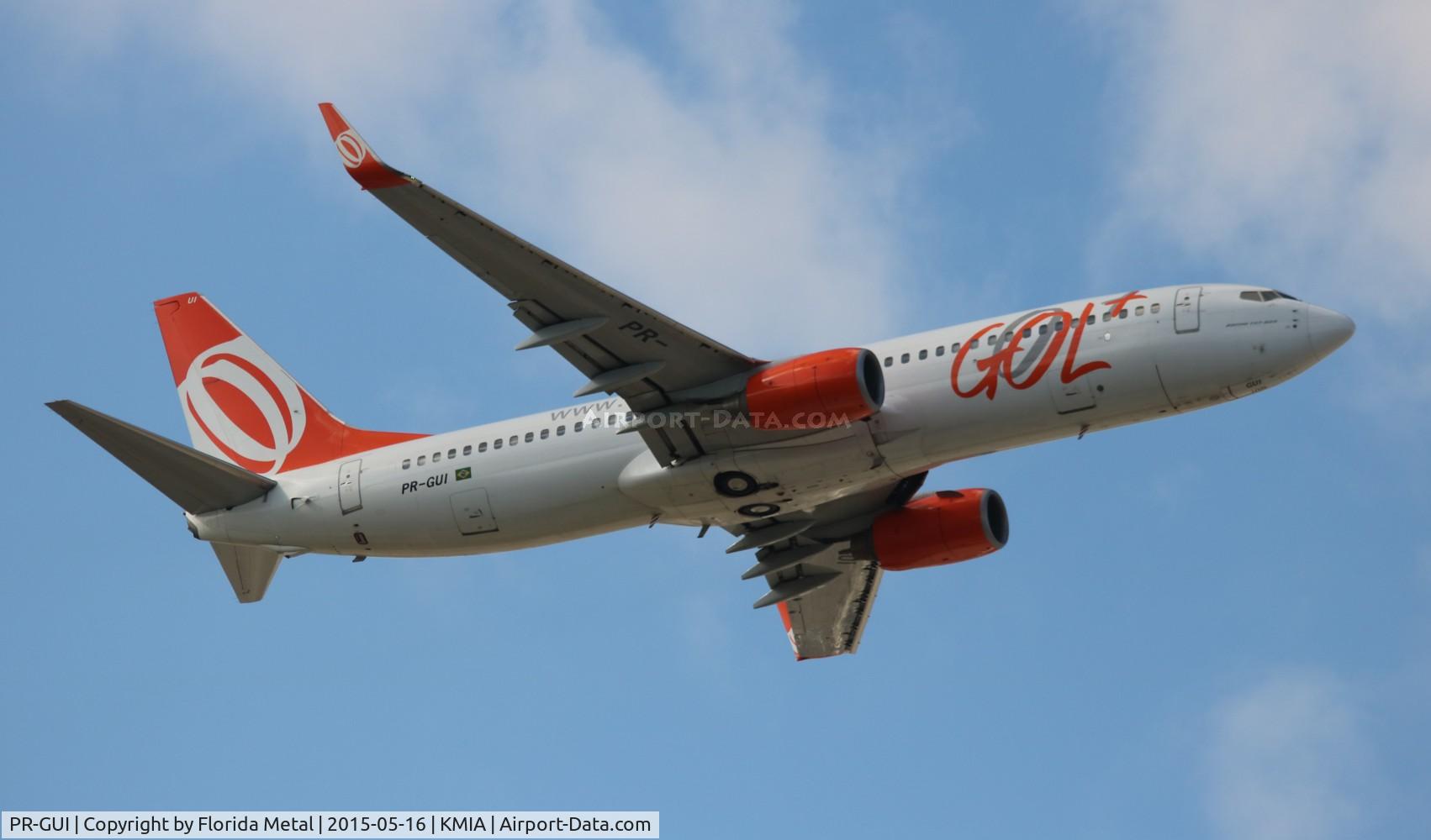 PR-GUI, 2011 Boeing 737-8EH C/N 35844, GOL 737-800