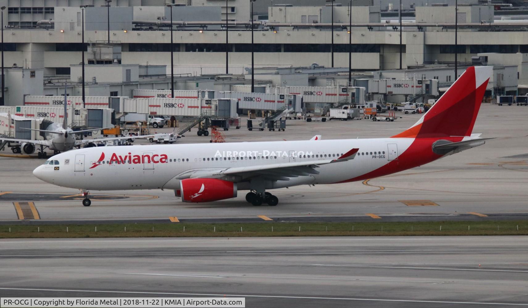 PR-OCG, 2015 Airbus A330-243 C/N 1608, Avianca Brazil
