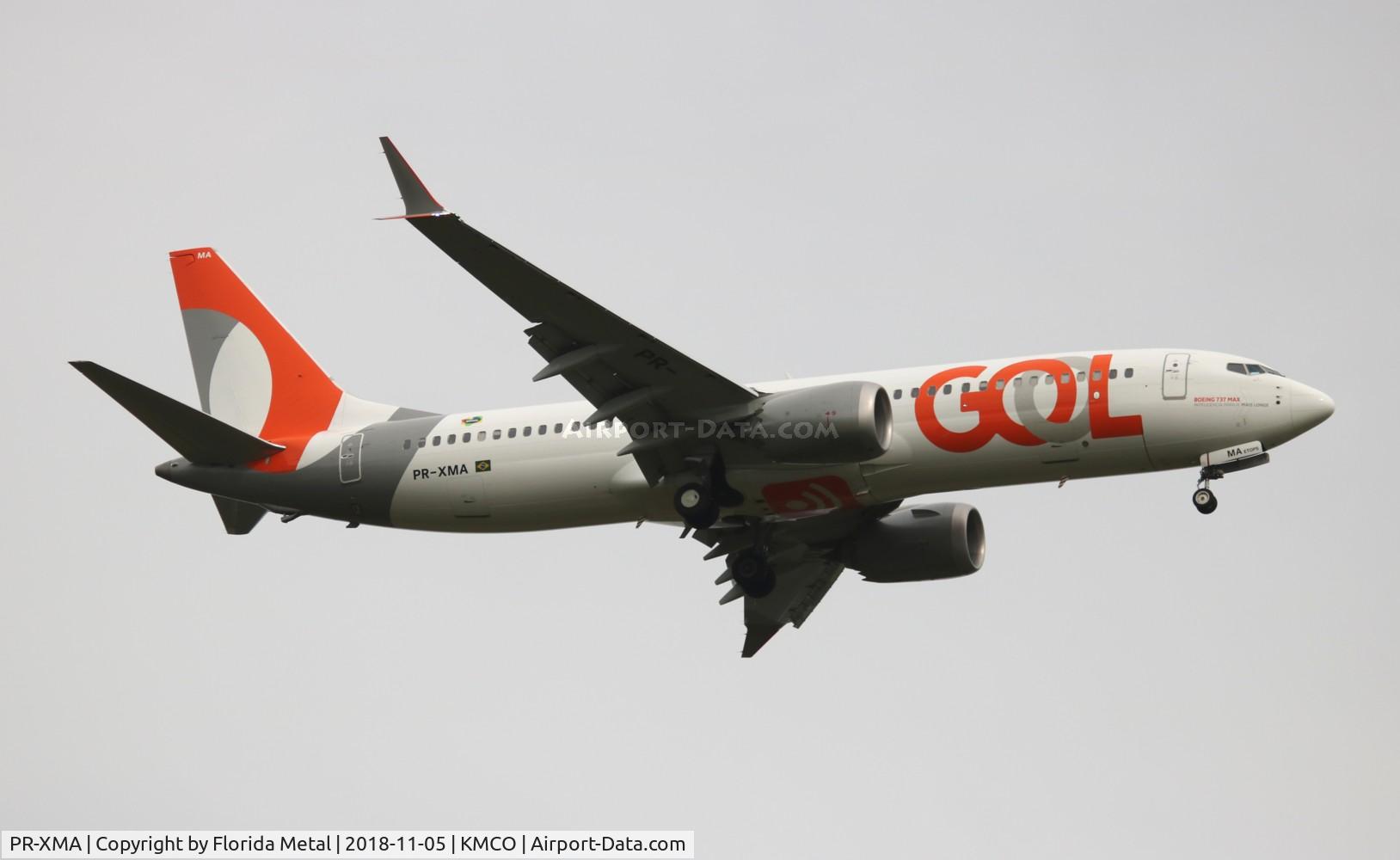 PR-XMA, 2018 Boeing 737-8 MAX C/N 43986, GOL 737-8 MAX