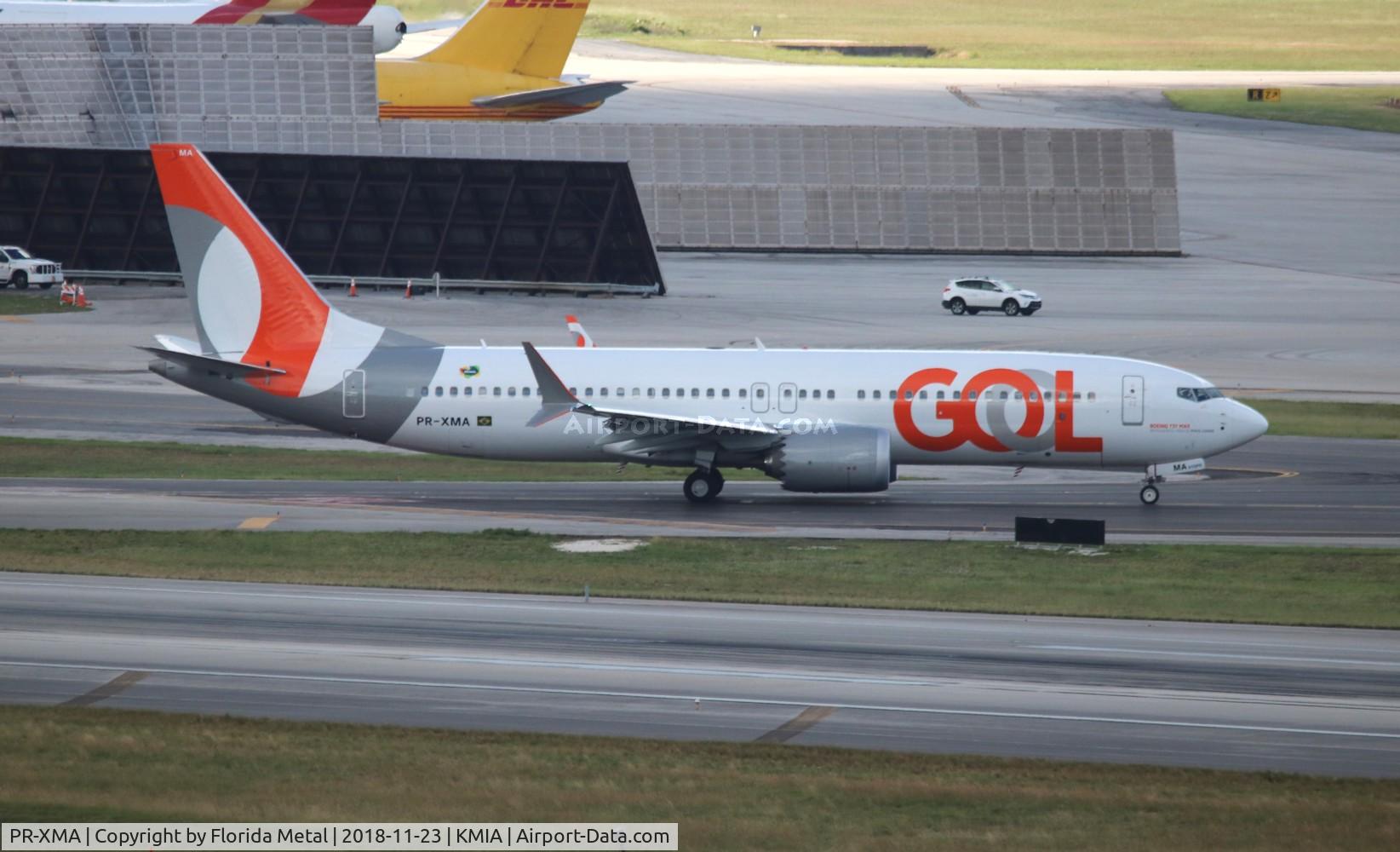 PR-XMA, 2018 Boeing 737-8 MAX C/N 43986, GOL 737-8 MAX