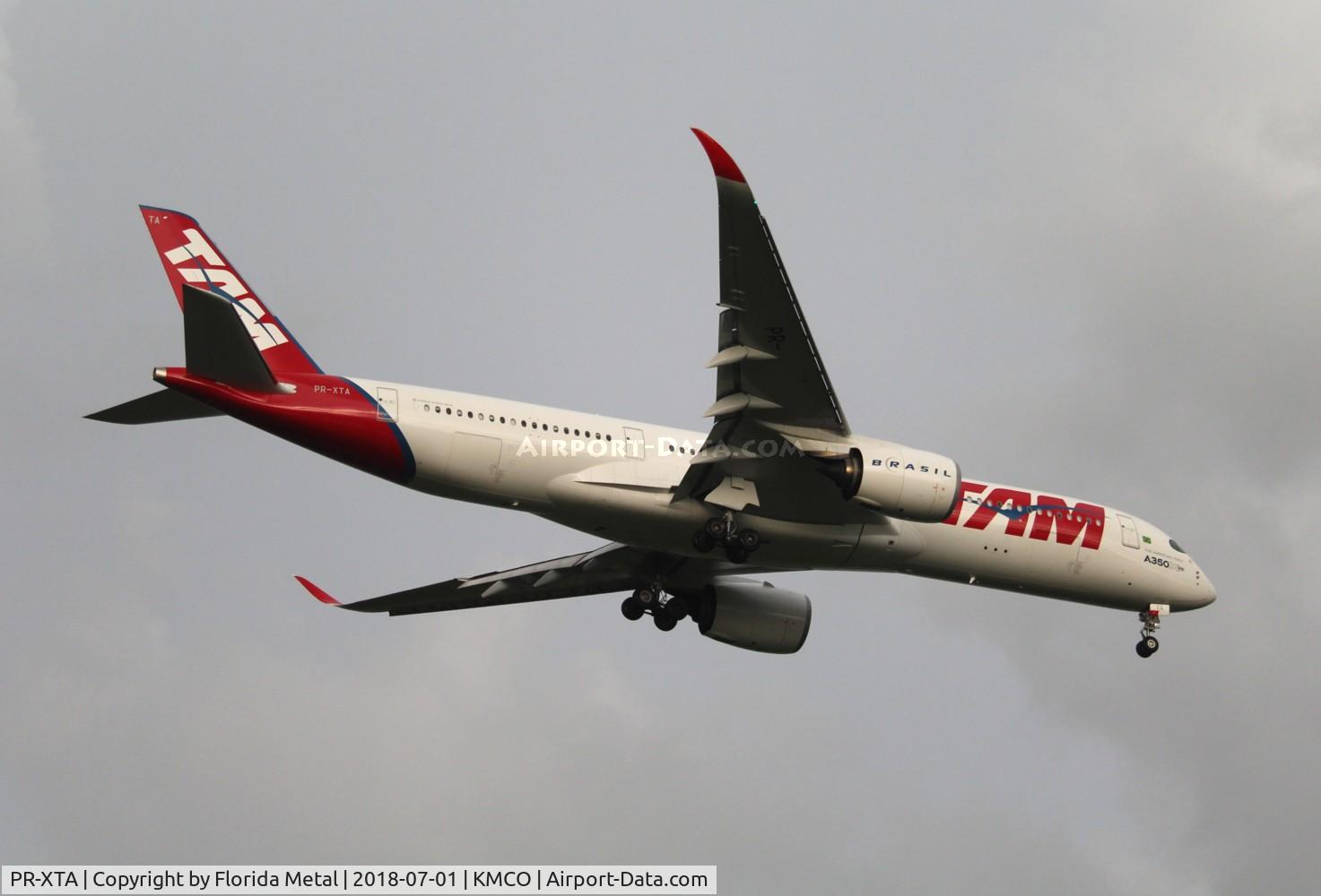 PR-XTA, 2015 Airbus A350-941 C/N 024, TAM A350