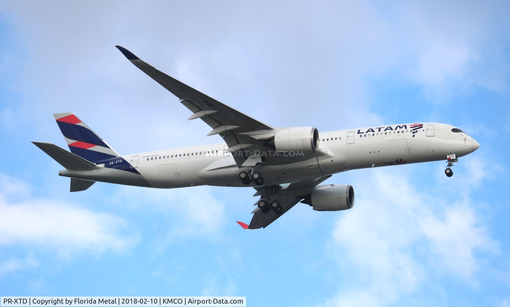 PR-XTD, 2016 Airbus A350-941 C/N 045, LATAM A350