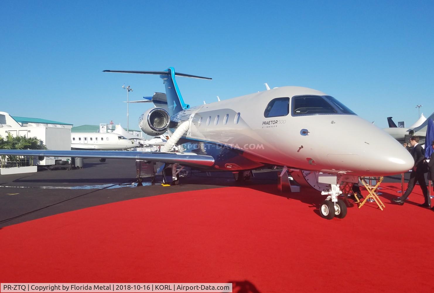 PR-ZTQ, 2018 Embraer EMB-545 Praetor 500 C/N 55010044, Praetor 500