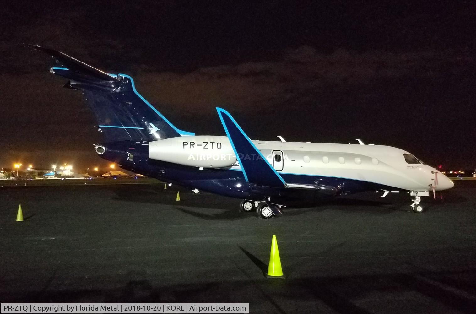 PR-ZTQ, 2018 Embraer EMB-545 Praetor 500 C/N 55010044, Praetor 500