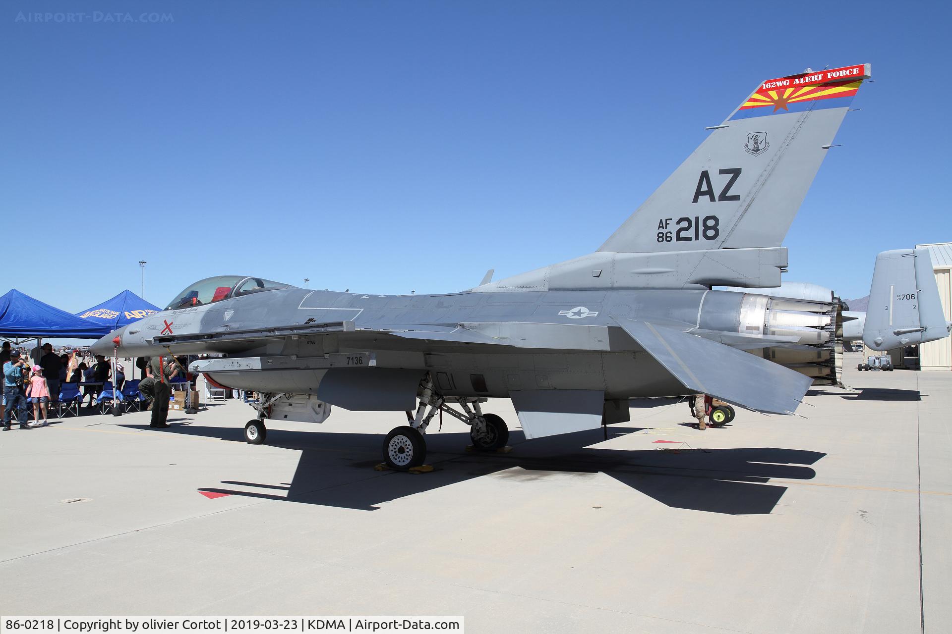 86-0218, 1986 General Dynamics F-16C Fighting Falcon C/N 5C-324, 2019 airshow