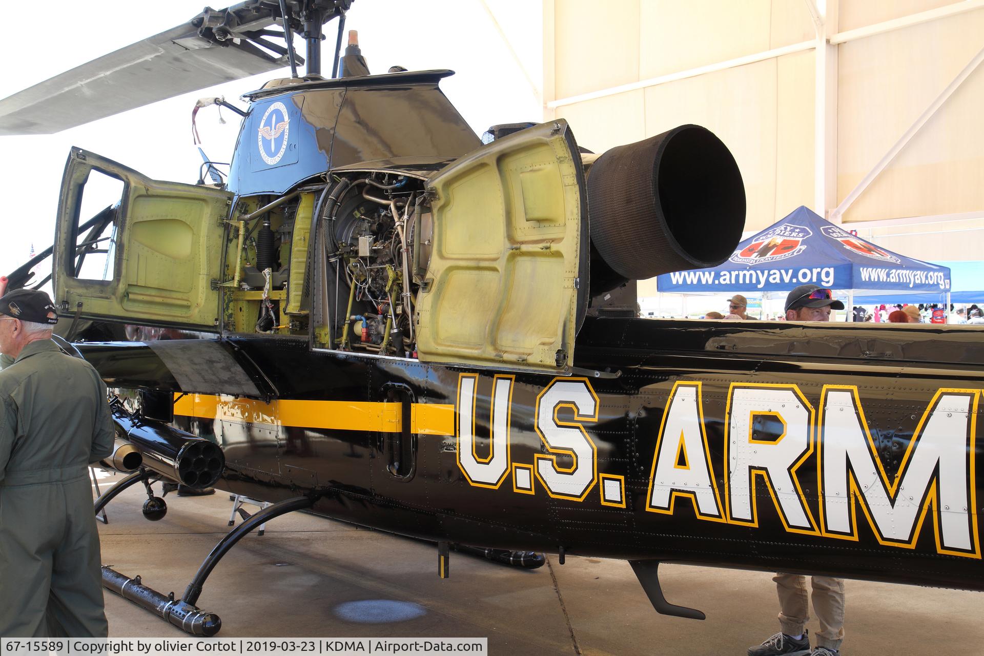 67-15589, 1967 Bell AH-1F Cobra C/N 20253, nicely maintained, 2019 airshow