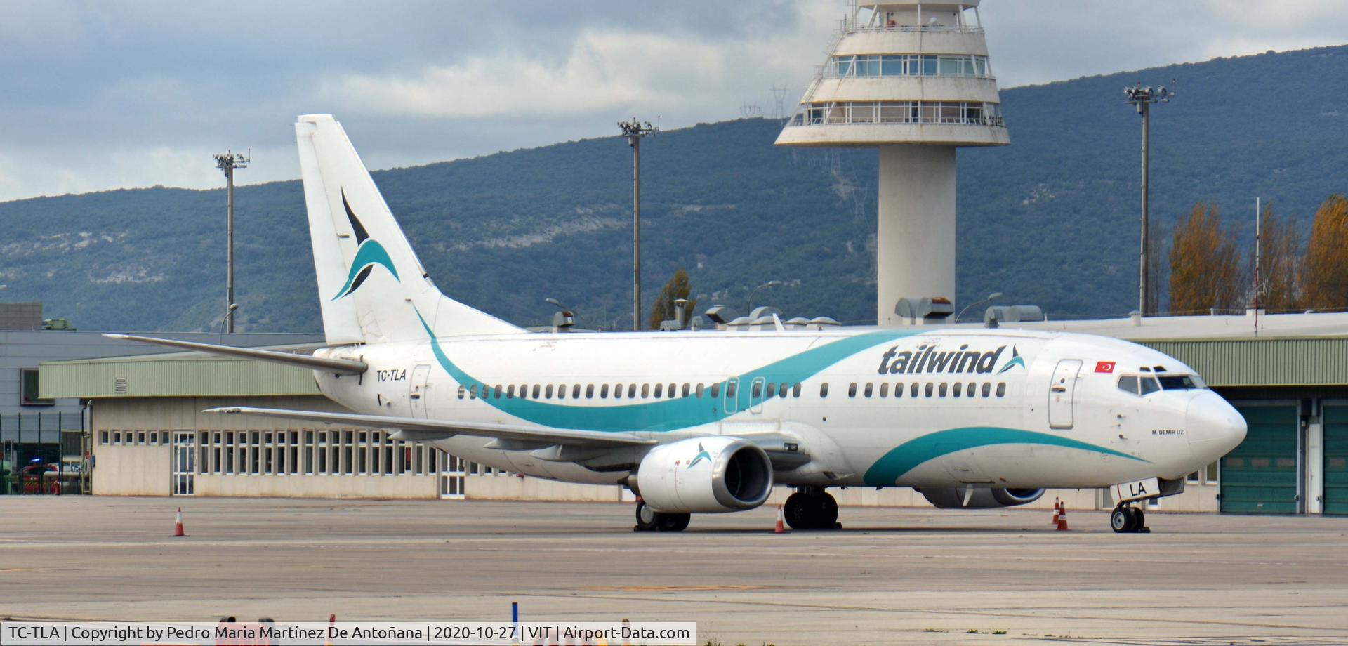 TC-TLA, 1993 Boeing 737-4Q8 C/N 25107, Aeropuerto de Foronda - Vitoria-Gasteiz - Euskadi - España