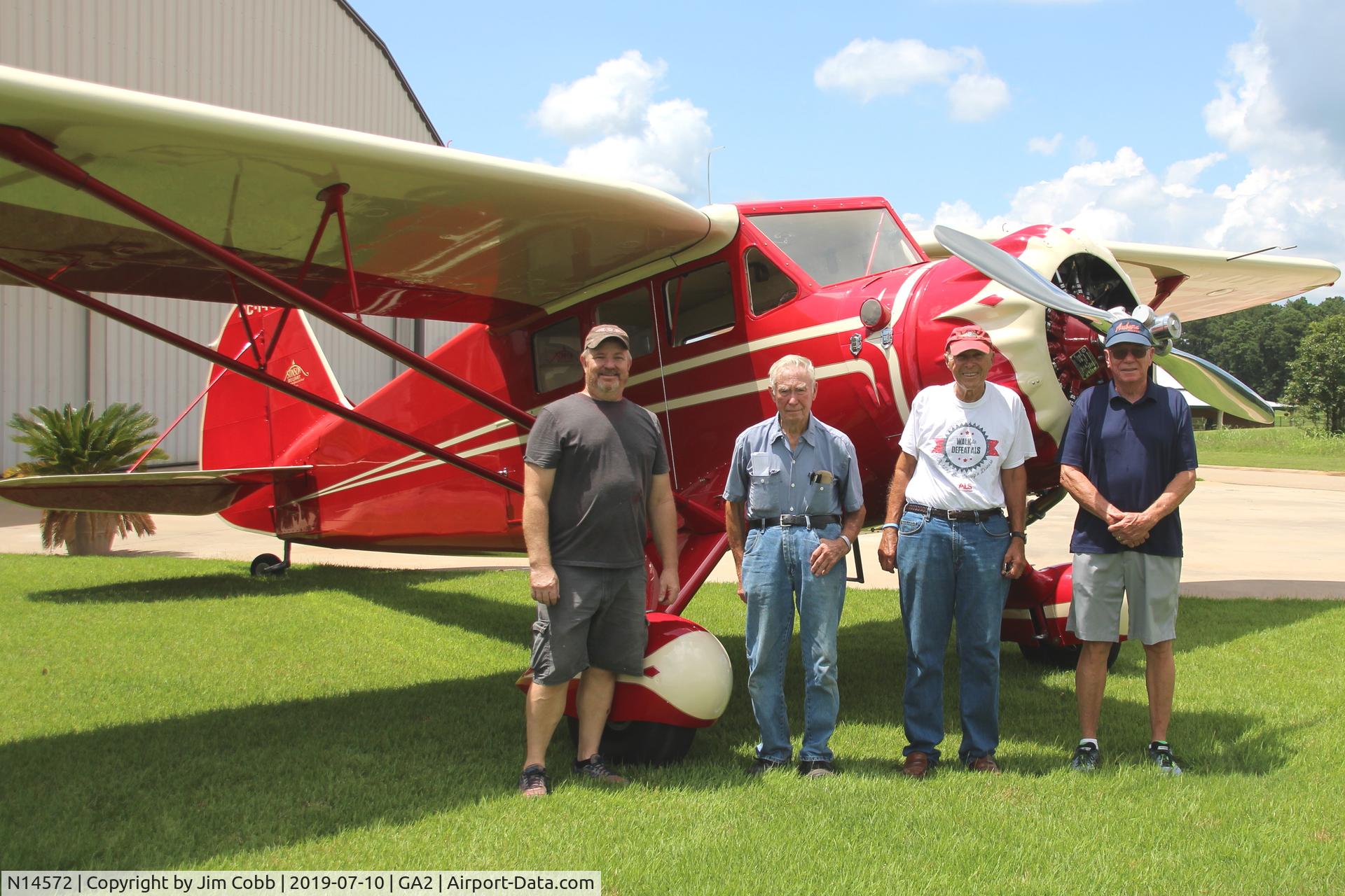 N14572, 1934 Stinson SR-5A Reliant C/N 9308-A, Stinson and the Restorers