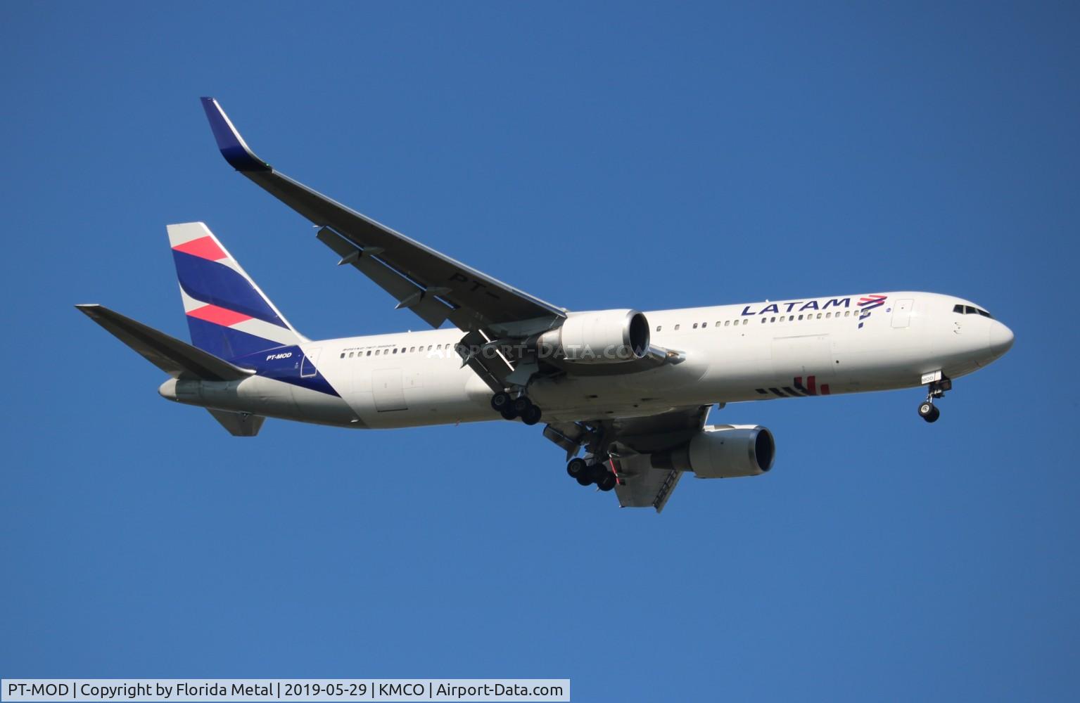PT-MOD, Boeing 767-316 (ER) C/N 40799, LATAM 767-300