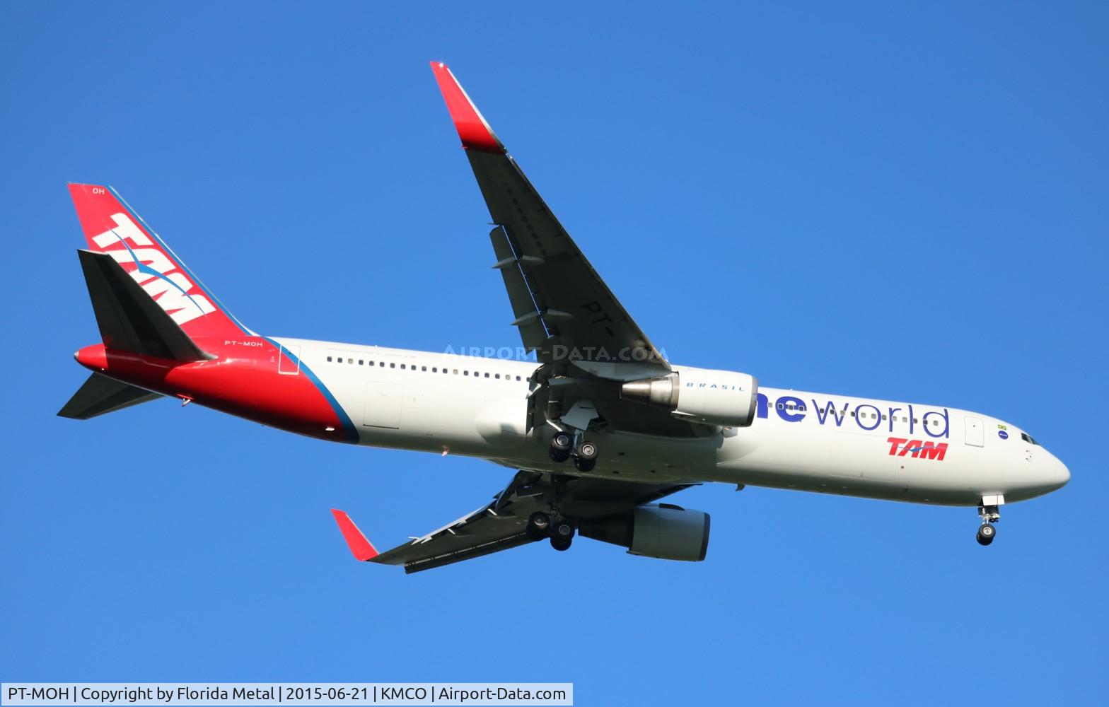 PT-MOH, 1997 Boeing 767-316/ER C/N 27615, TAM 767-316