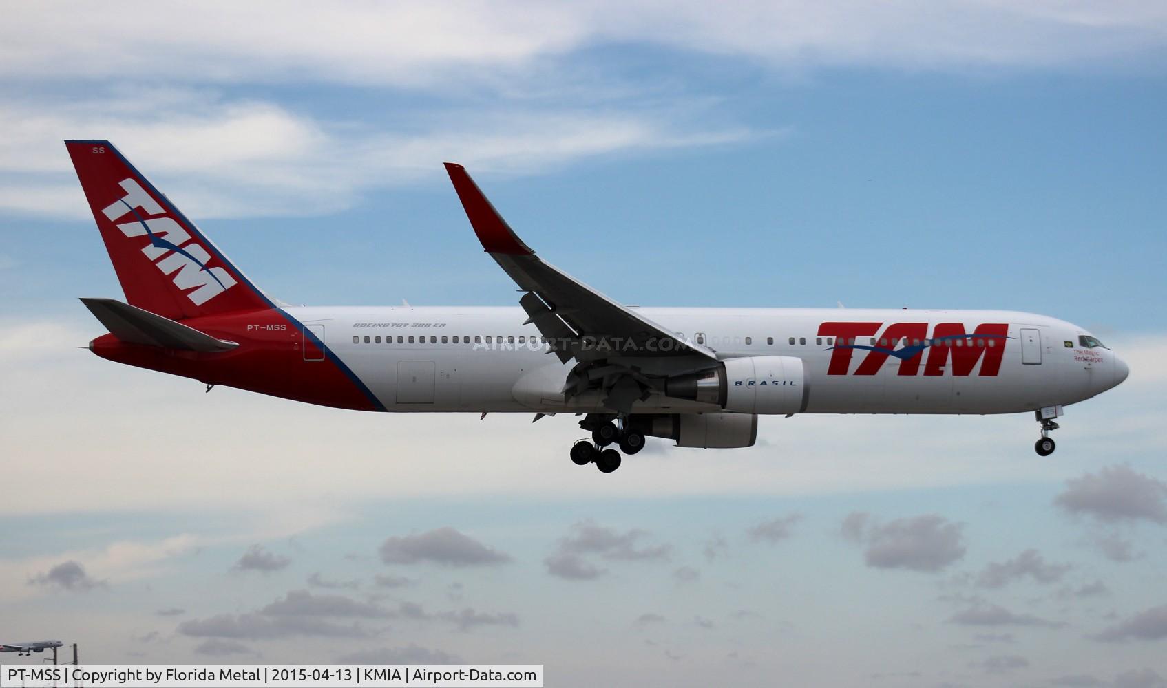 PT-MSS, 1991 Boeing 767-3S1/ER C/N 25221, TAM 767-3S1