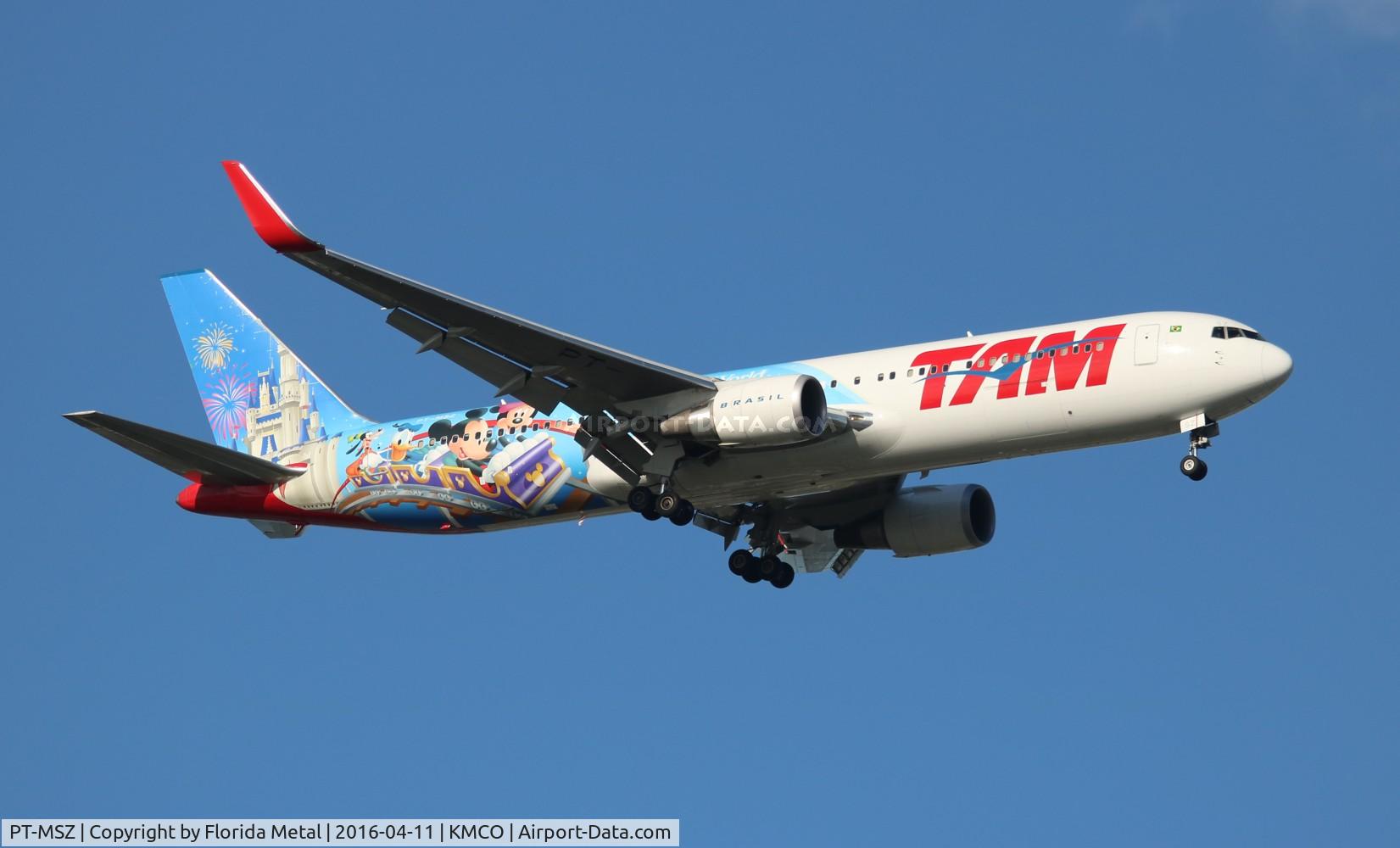 PT-MSZ, 2013 Boeing 767-316/ER C/N 41994, TAM 767-316