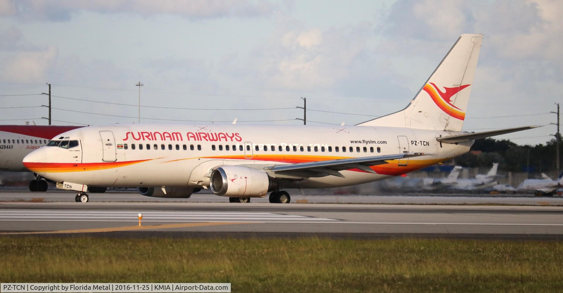 PZ-TCN, 1997 Boeing 737-36N C/N 28668, Suriname 737-300