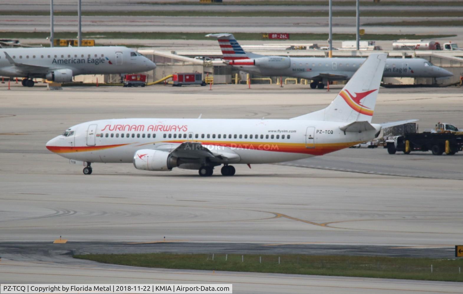 PZ-TCQ, 1993 Boeing 737-3Q8 C/N 26295, Suriname 737-300