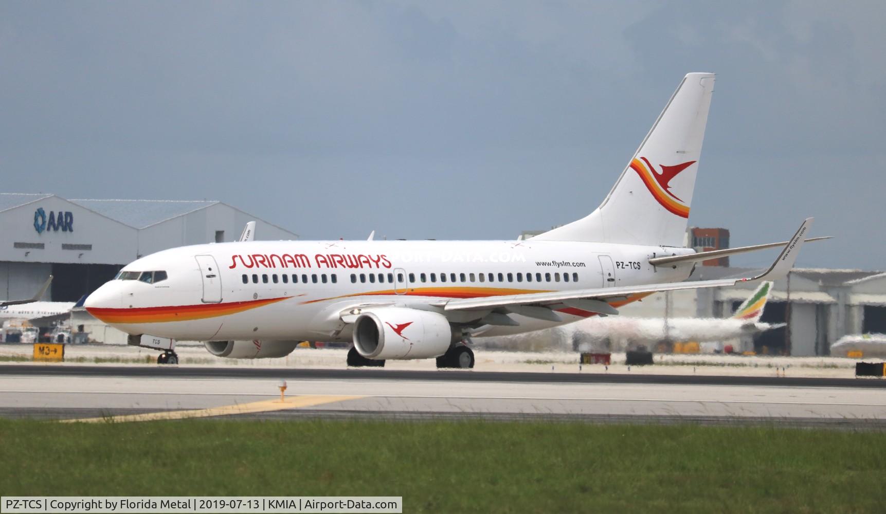 PZ-TCS, 2005 Boeing 737-79L C/N 34538, Suriname 737-700