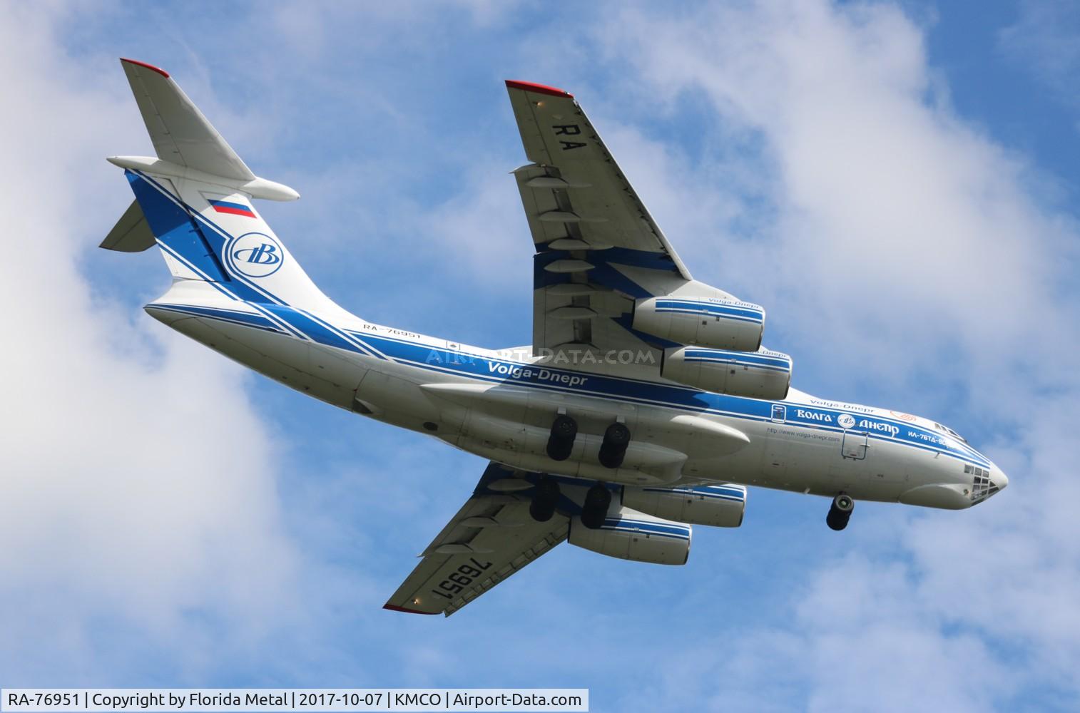 RA-76951, 2007 Ilyushin Il-76TD-90VD C/N 2073421704, Volga IL-76TD