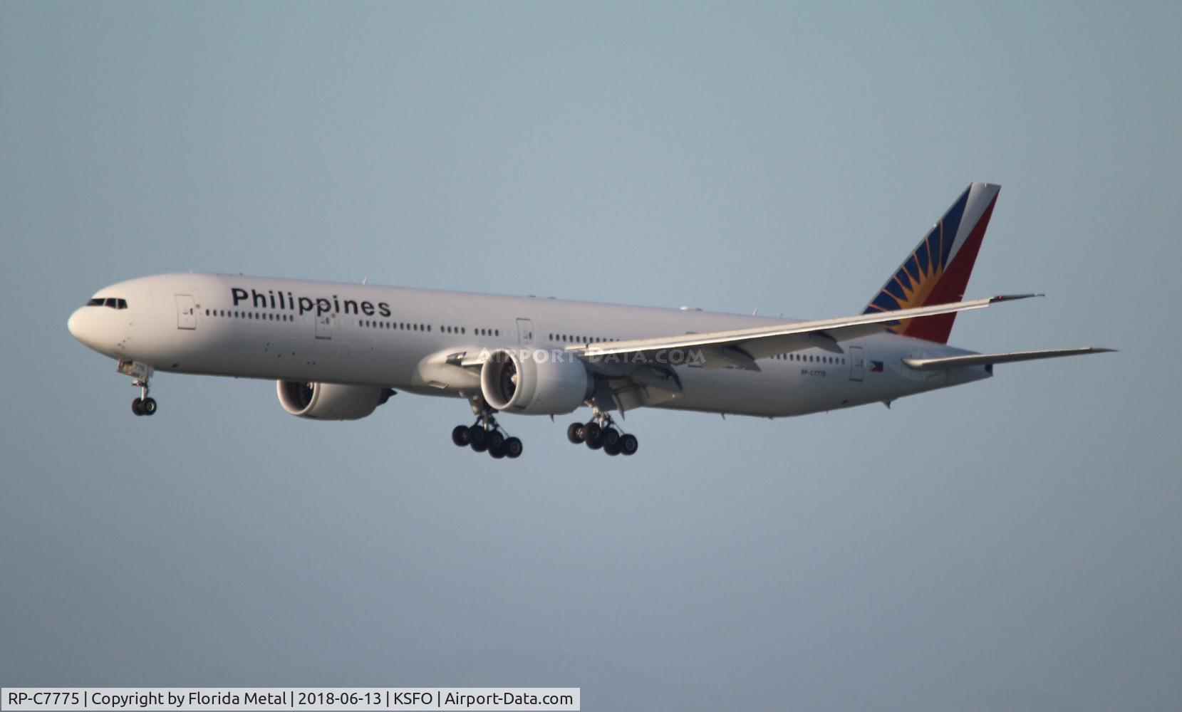 RP-C7775, Boeing 777-3F6ER C/N 35555, Philippine 777-300