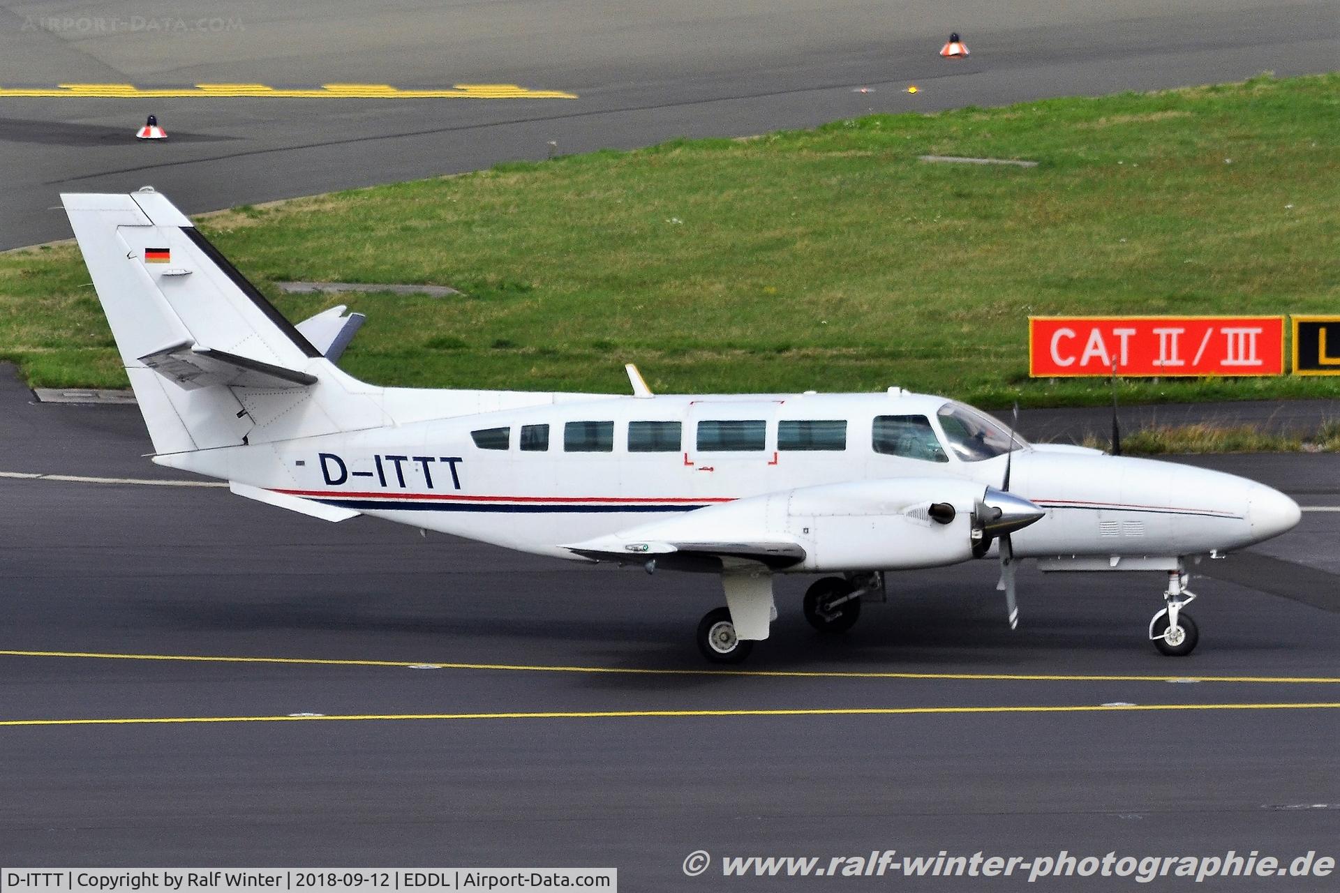D-ITTT, 1986 Reims Cessna F406 Caravan II C/N F406-0015, Reims F406 Caravan 2 - TWG Air Taxi Europe - F4060015 - D-ITTT - 12.09.2018 - DUS