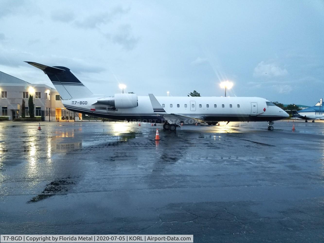 T7-BGD, 1993 Canadair CRJ-100SE (CL-600-2B19) C/N 7008, CRJ-100