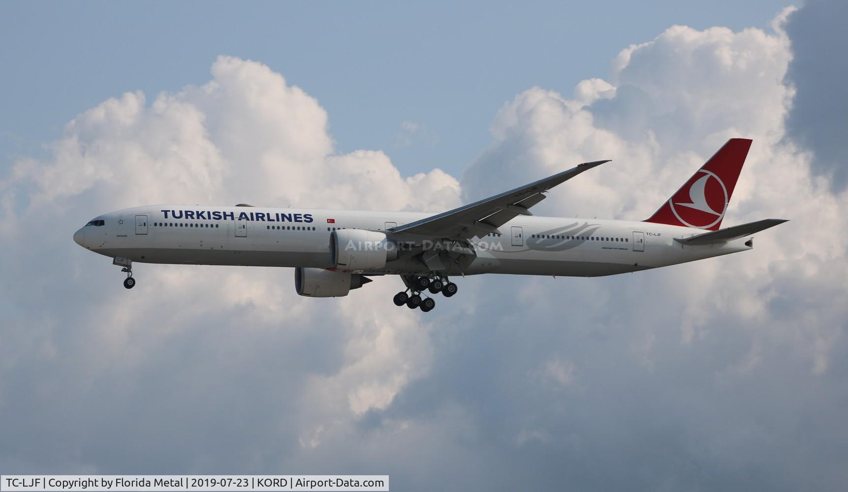 TC-LJF, 2016 Boeing 777-3F2/ER C/N 44127, Turkish 777-300