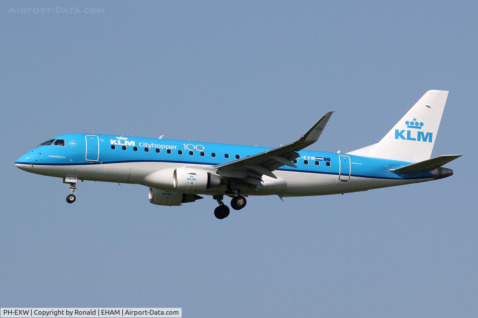 PH-EXW, 2018 Embraer ERJ-175STD (ERJ-170-200) C/N 17000710, at spl