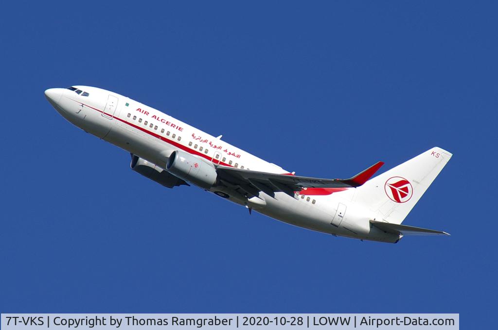 7T-VKS, 2016 Boeing 737-7D6C C/N 61340, Air Algerie Boeing 737-700