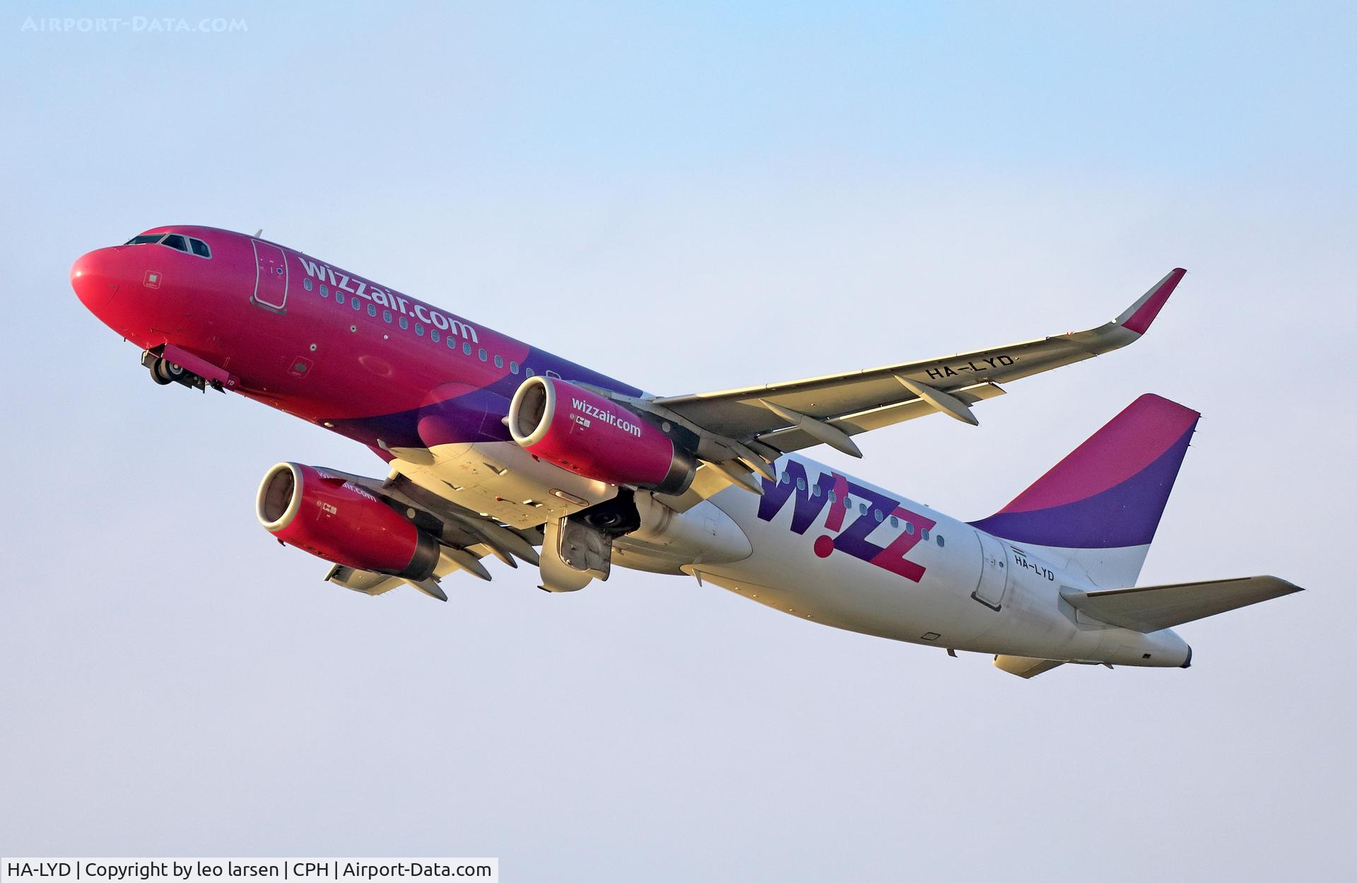 HA-LYD, 2014 Airbus A320-232 C/N 6115, Copenhagen 28.10.2020