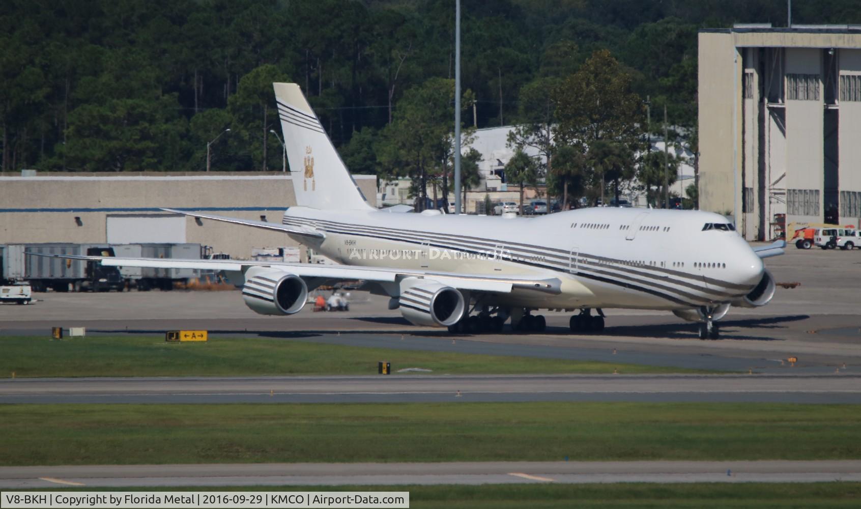 V8-BKH, 2012 Boeing 747-8LQ BBJ C/N 41060, Brunei