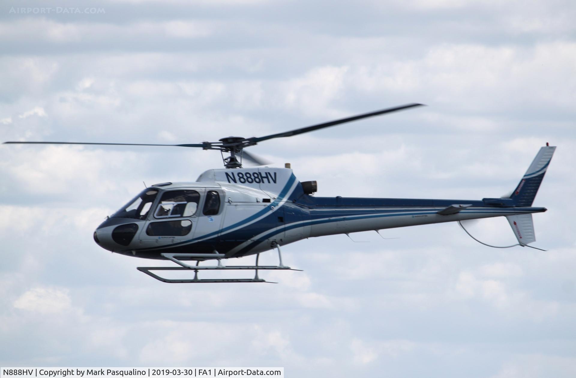 N888HV, 1990 Aerospatiale AS-350B Ecureuil C/N 2386, Aerospatiale AS-350B