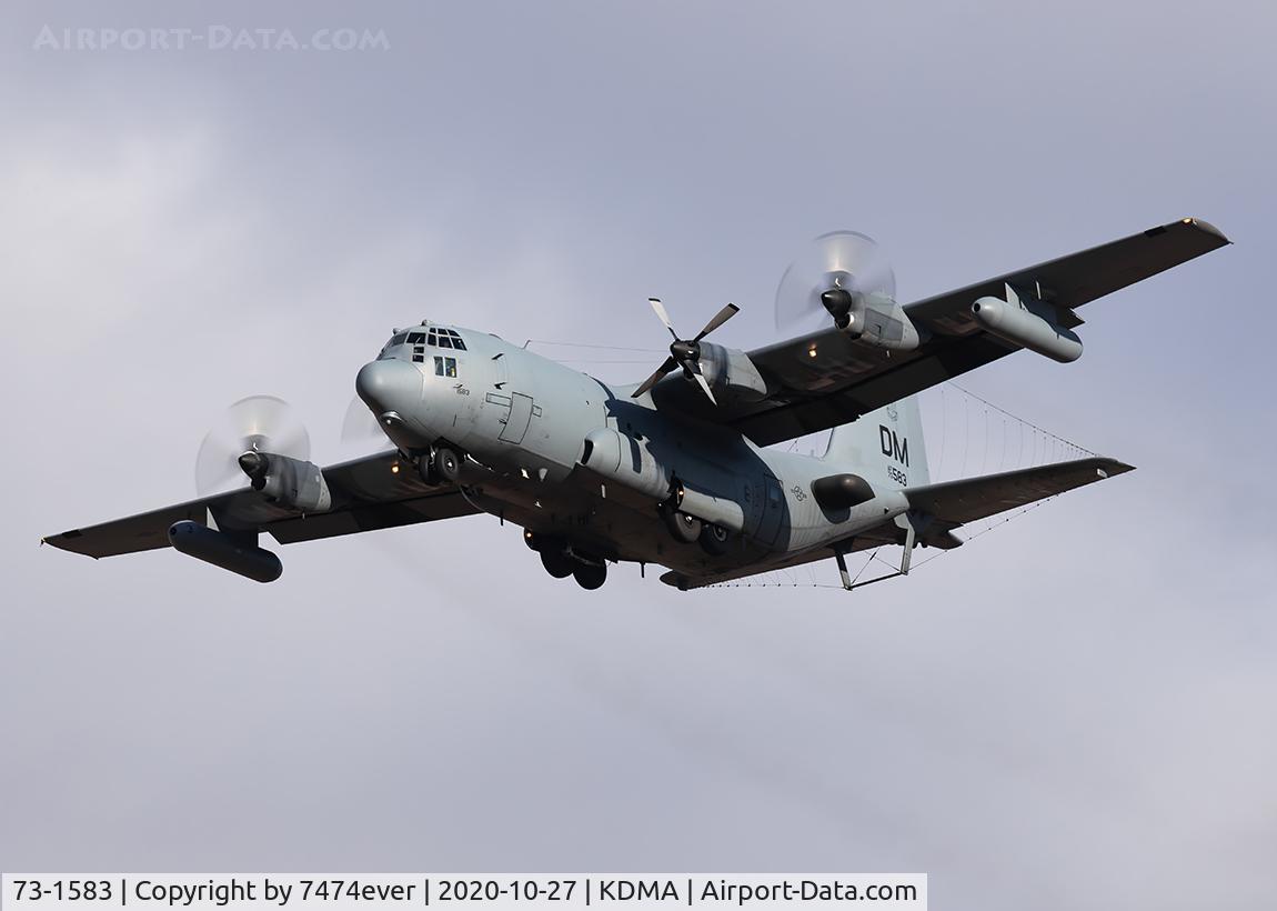73-1583, 1973 Lockheed EC-130H Compass Call C/N 382-4545, TOXIC13 with the engine out landing