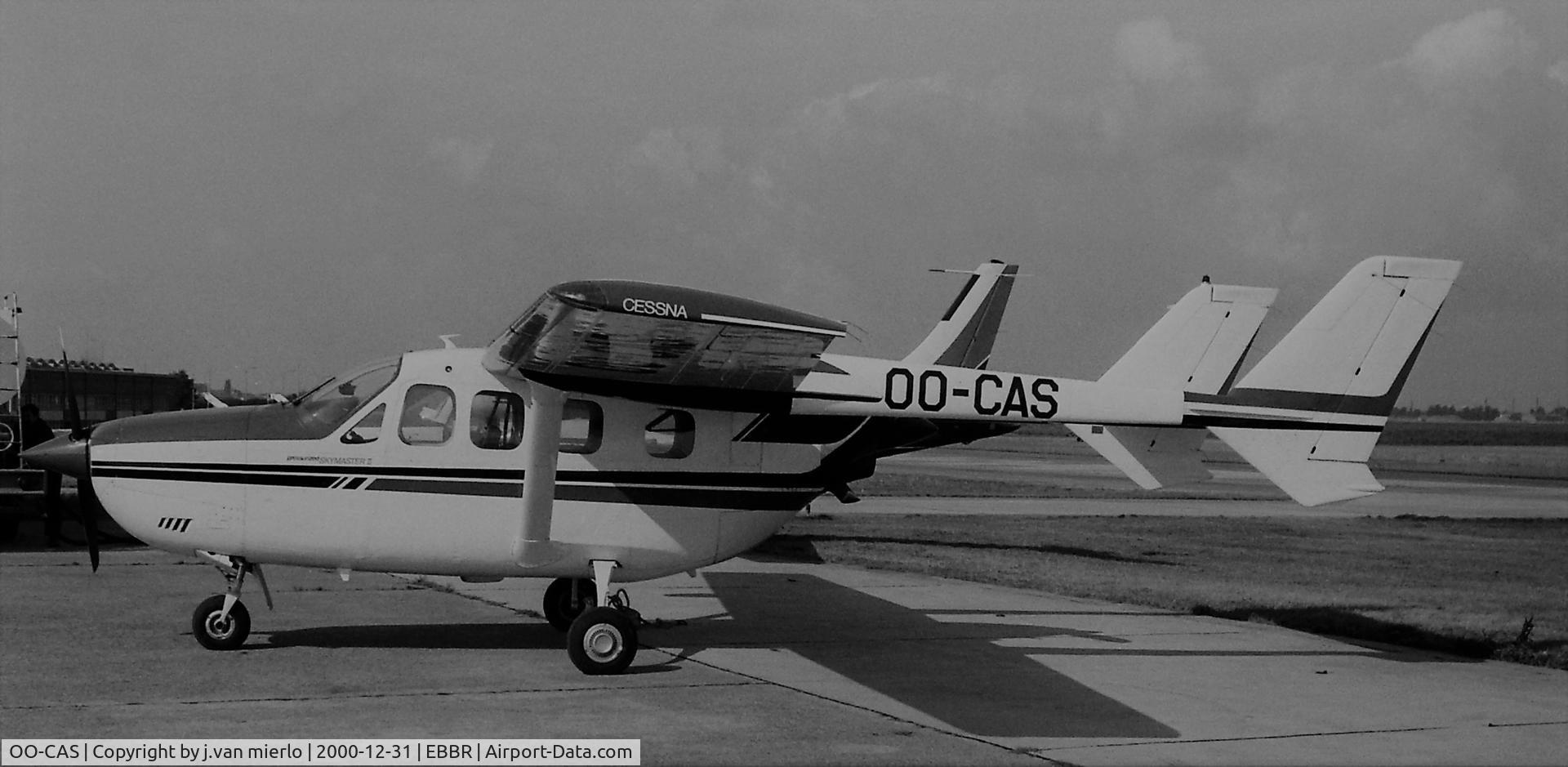 OO-CAS, 1979 Cessna P337H C/N P3370325, Brussels G.A.T.