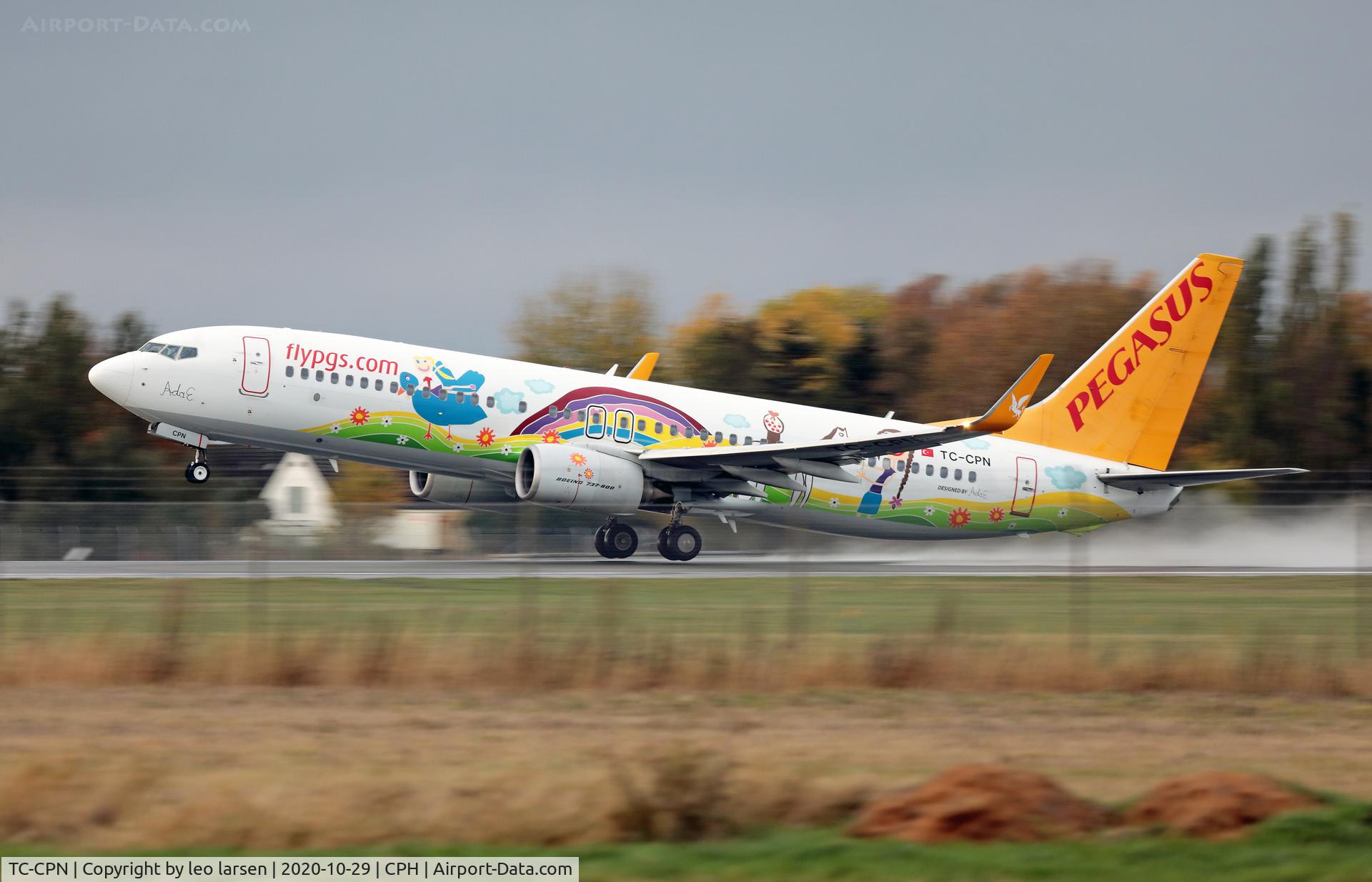TC-CPN, 2015 Boeing 737-85R C/N 40013, Copenhagen 29.10.2020