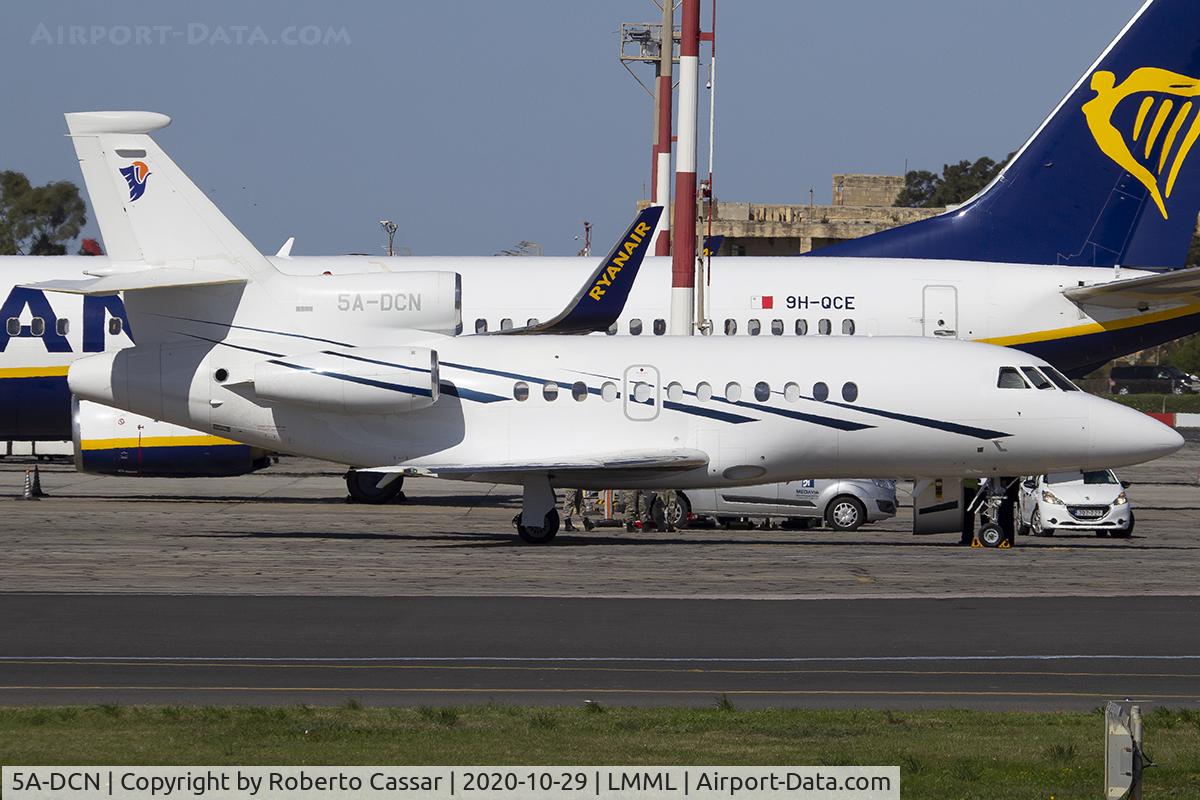 5A-DCN, 2005 Dassault Falcon 900EX C/N 148, Park 9