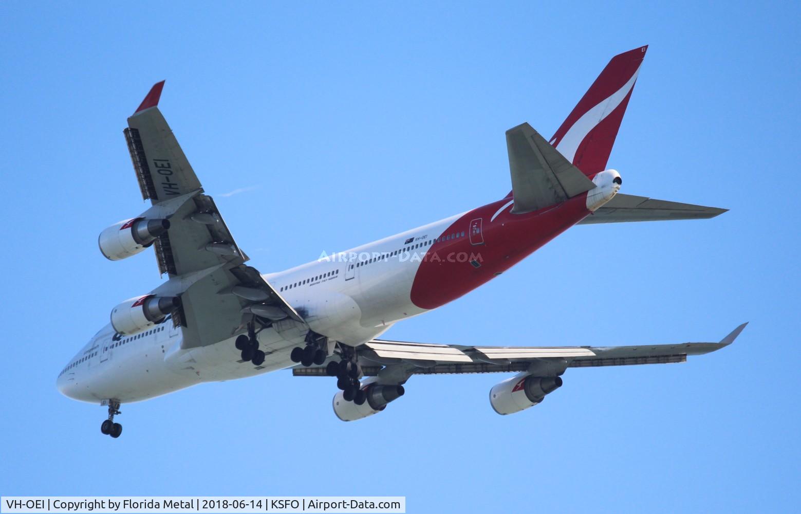VH-OEI, 2003 Boeing 747-438/ER C/N 32913, Qantas 747-438