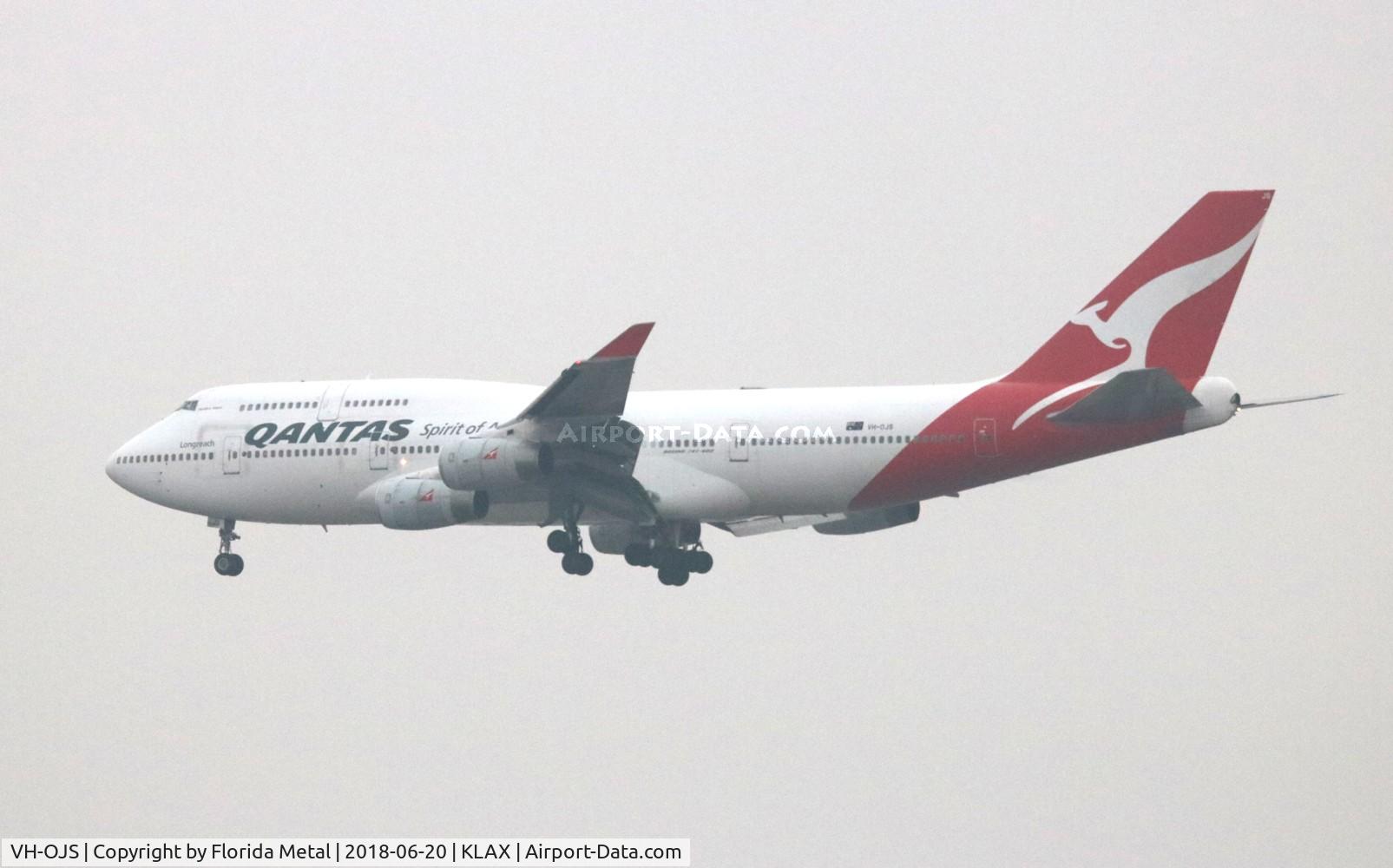 VH-OJS, 1999 Boeing 747-438 C/N 25564, Qantas 747-438