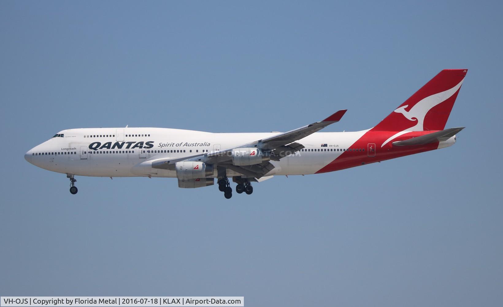 VH-OJS, 1999 Boeing 747-438 C/N 25564, Qantas 747-438